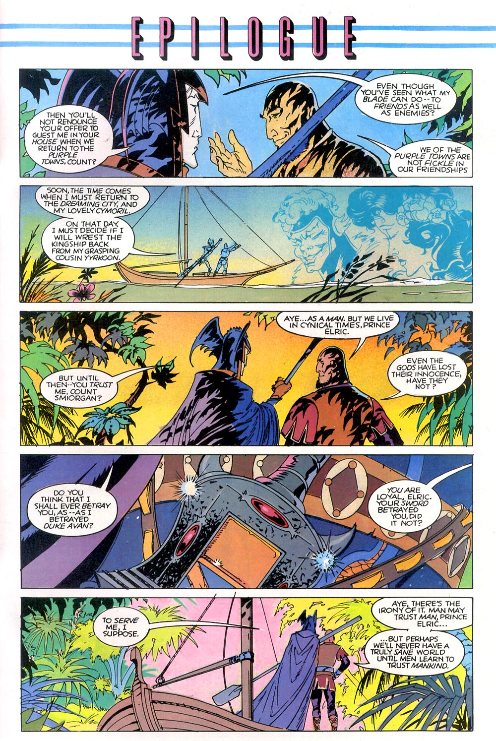 Read online Elric: Sailor on the Seas of Fate comic -  Issue #7 - 28