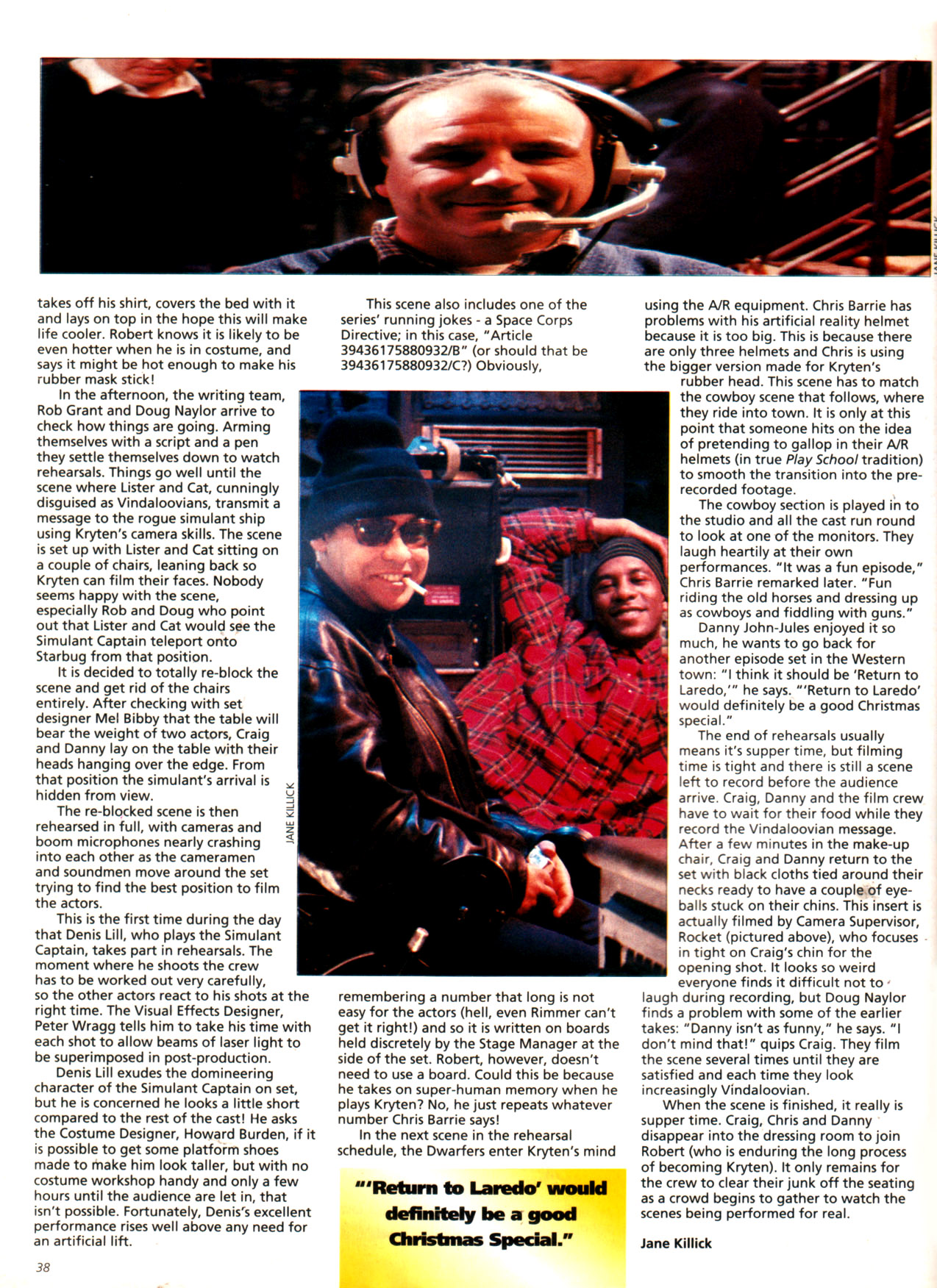 Read online Red Dwarf Smegazine (1993) comic -  Issue #9 - 38