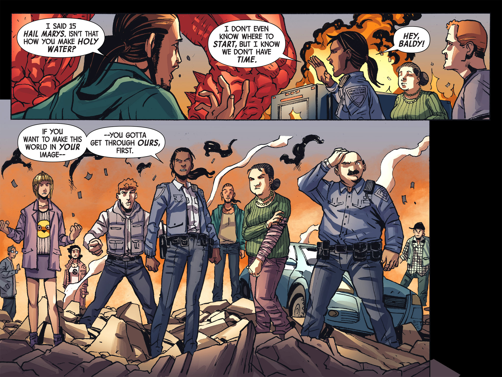 Read online Doctor Strange/Punisher: Magic Bullets Infinite Comic comic -  Issue #8 - 46