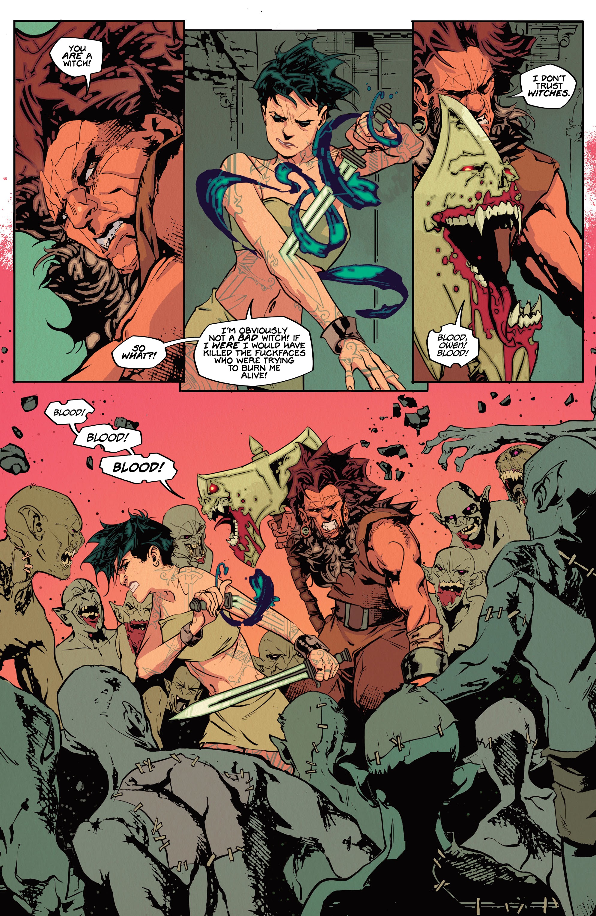 Read online Barbaric comic -  Issue #1 - 26