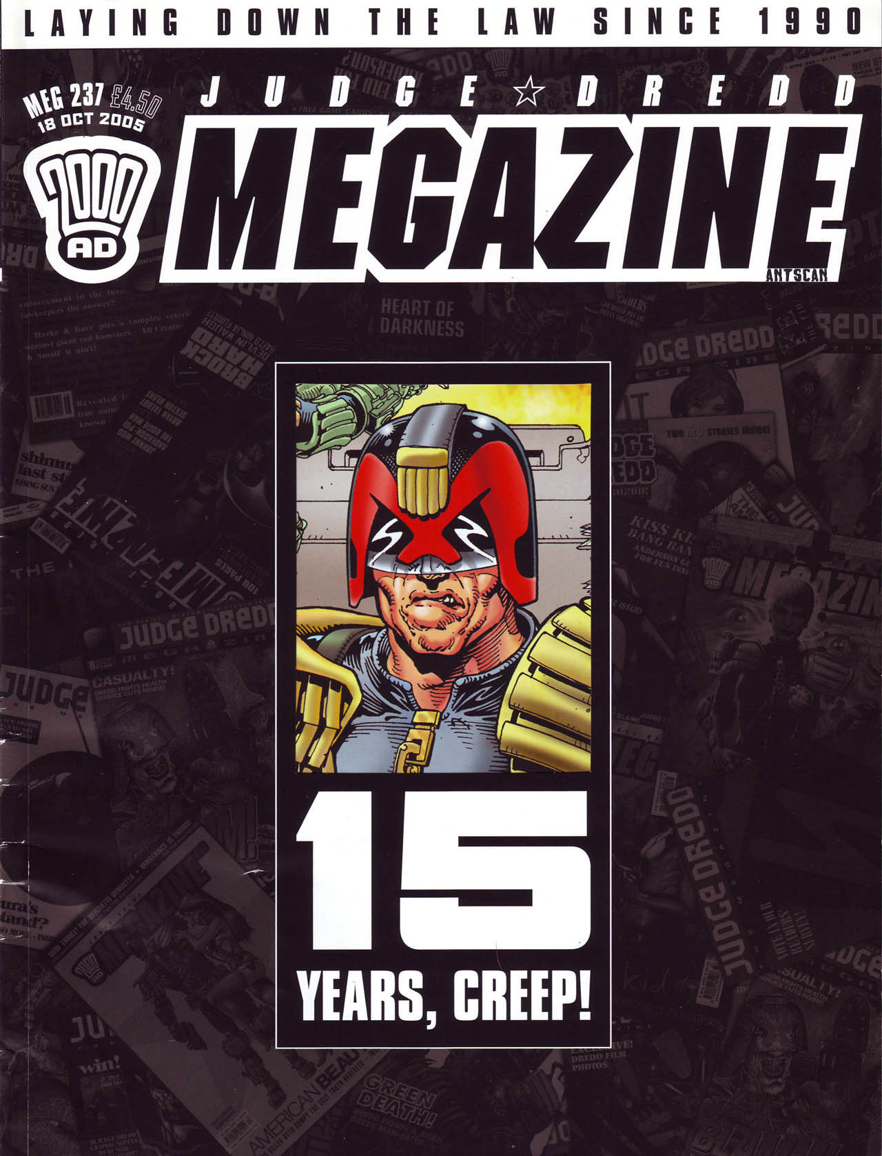 Read online Judge Dredd Megazine (Vol. 5) comic -  Issue #237 - 1