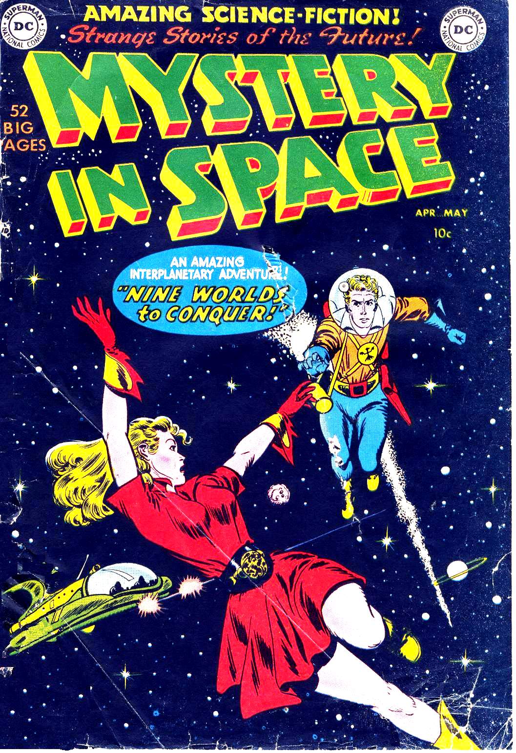 Read online Mystery in Space (1951) comic -  Issue #1 - 1