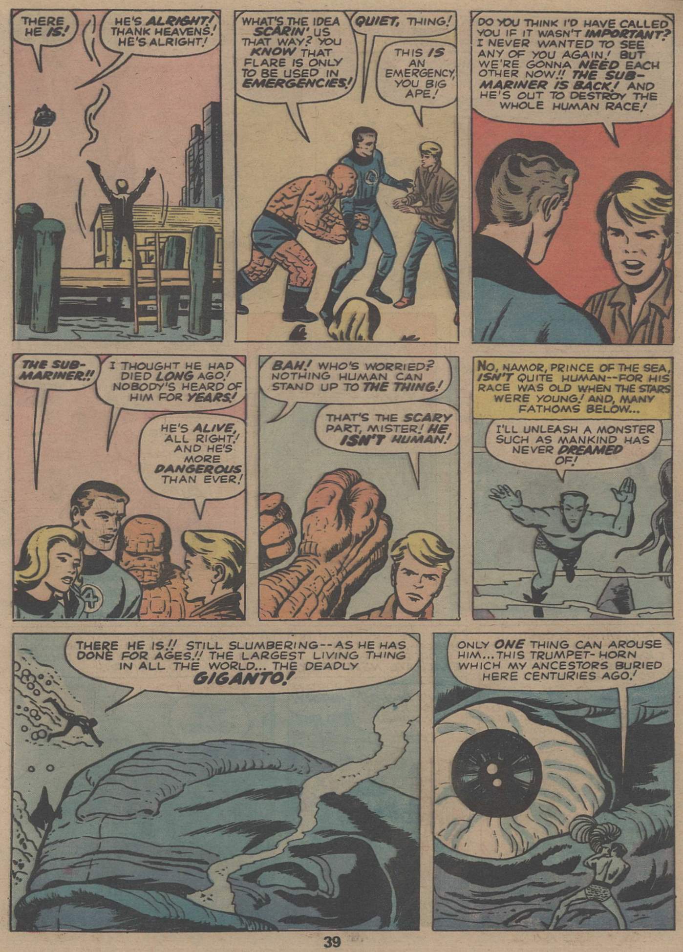 Read online Marvel Treasury Edition comic -  Issue #11 - 39