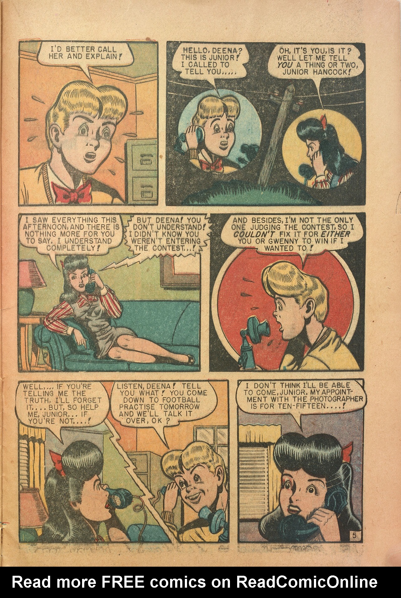Read online Junior (1947) comic -  Issue #10 - 25