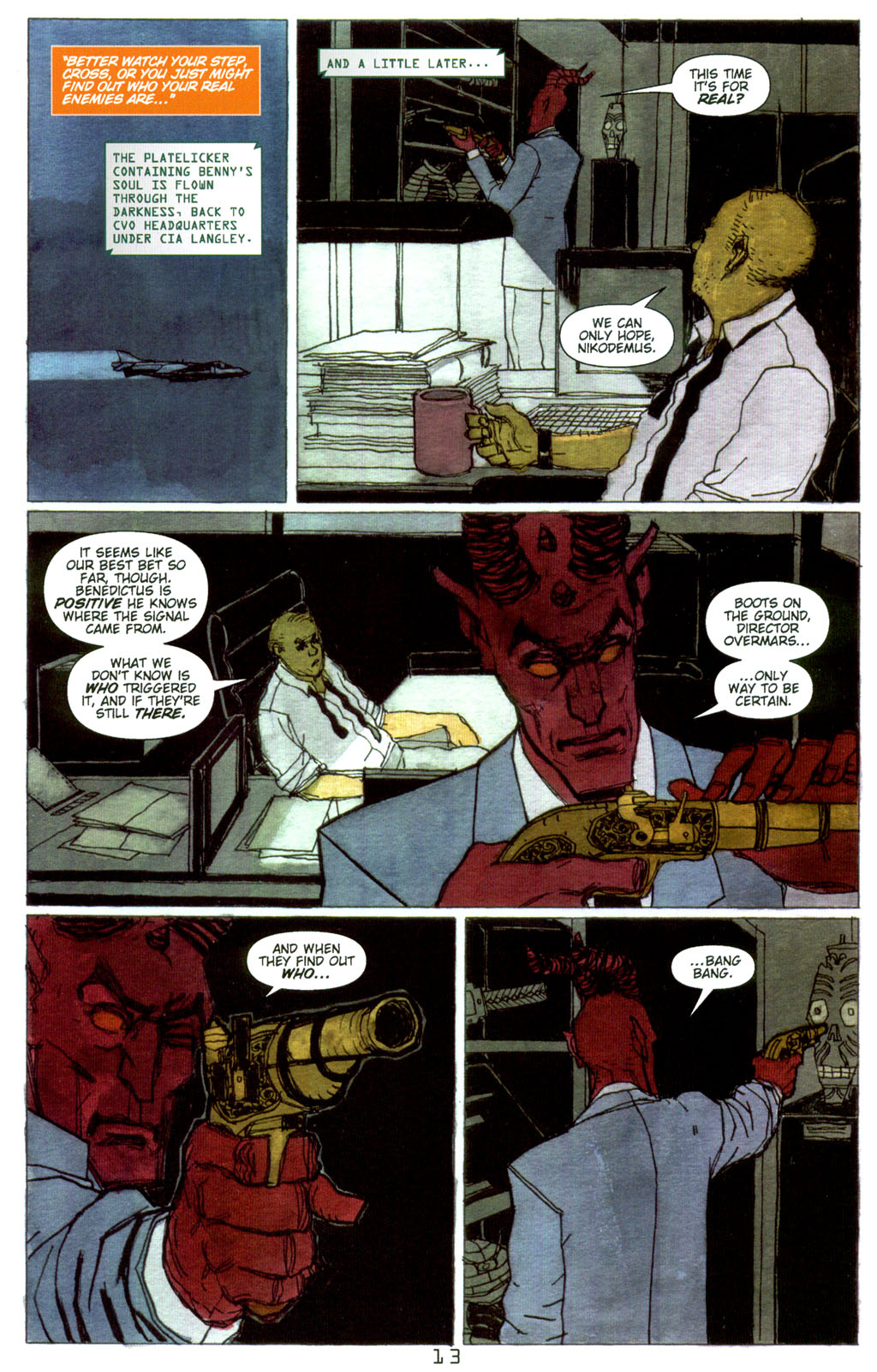Read online CVO: Covert Vampiric Operations - Artifact comic -  Issue #3 - 15