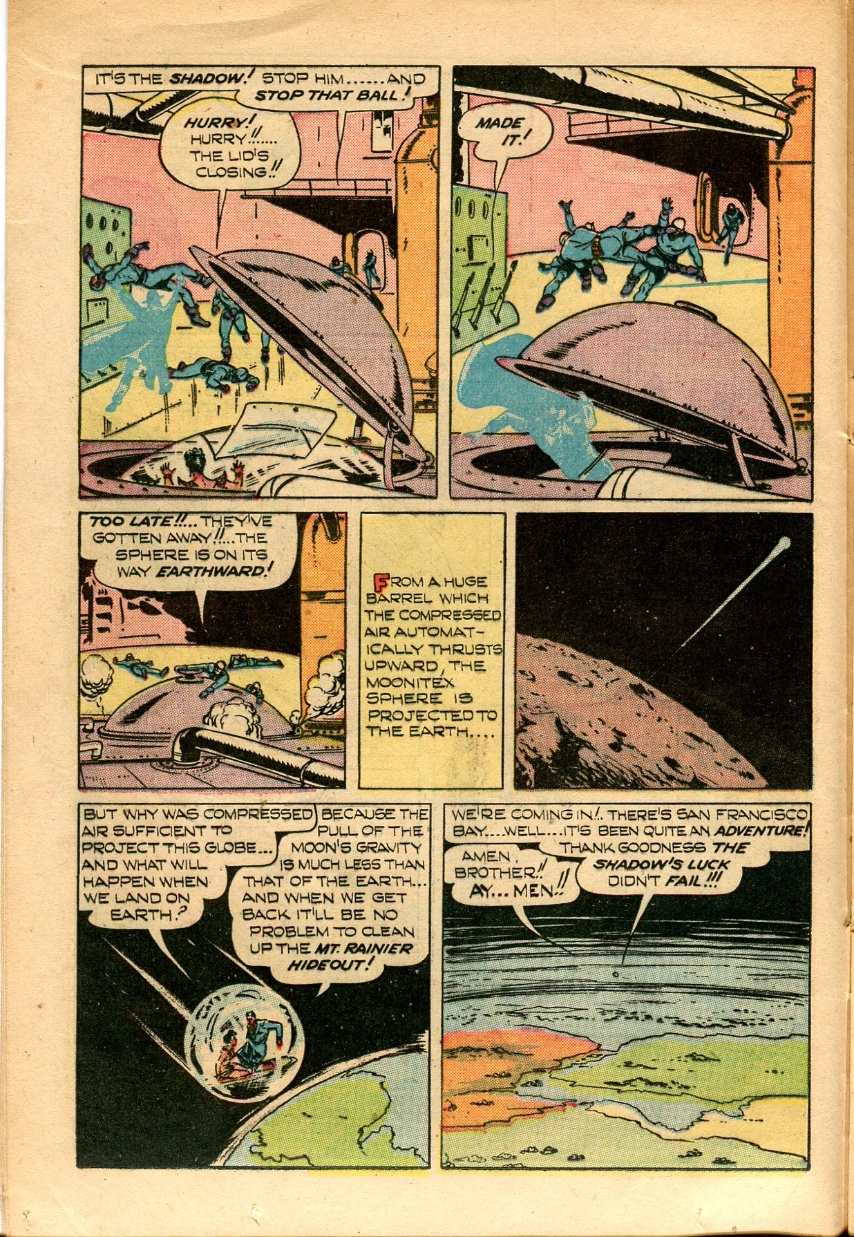 Read online Shadow Comics comic -  Issue #82 - 16