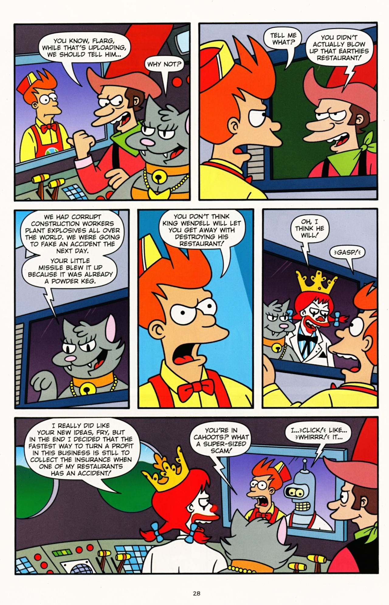 Read online Futurama Comics comic -  Issue #56 - 23