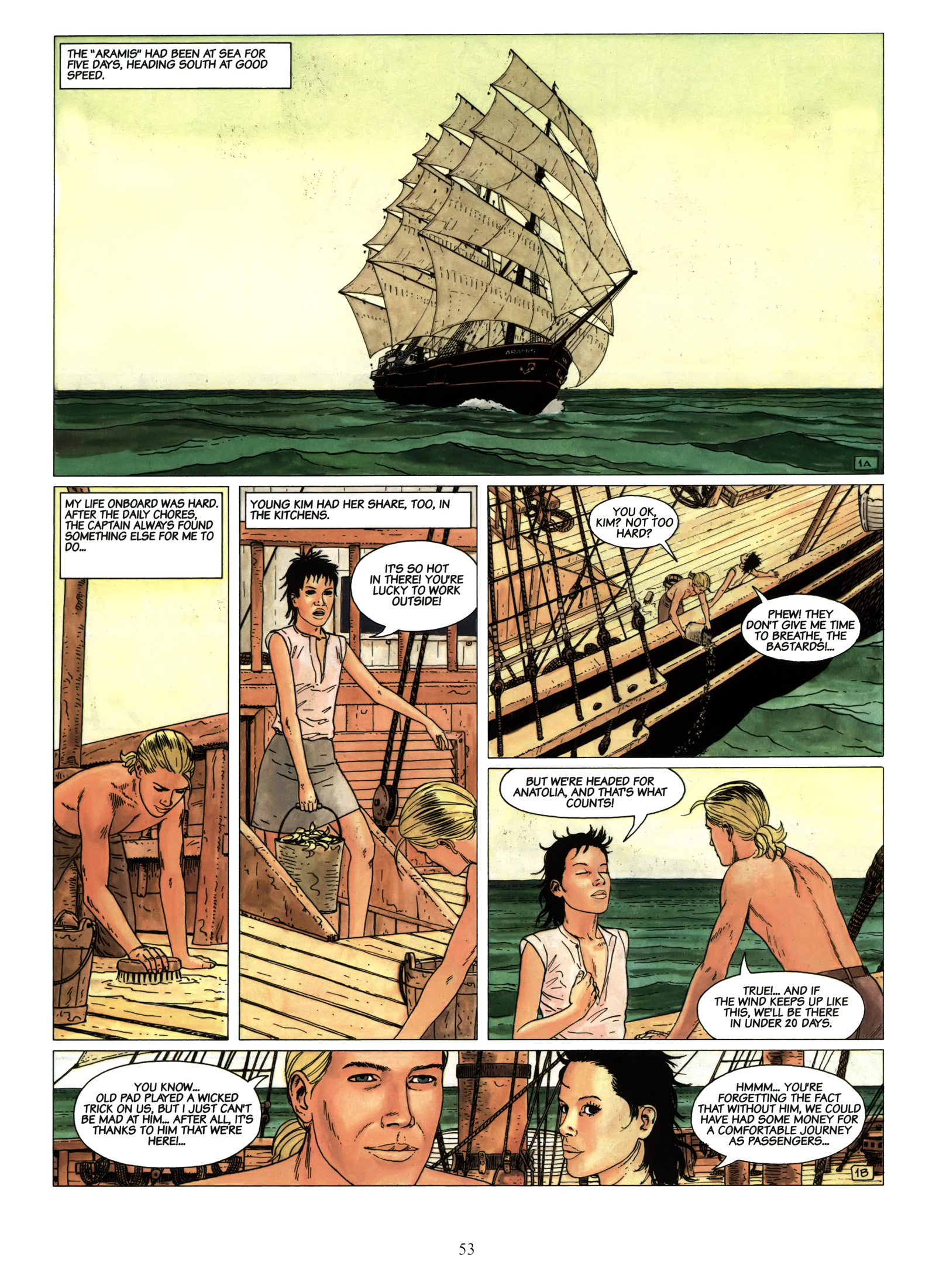 Read online Aldebaran comic -  Issue # TPB 1 - 54