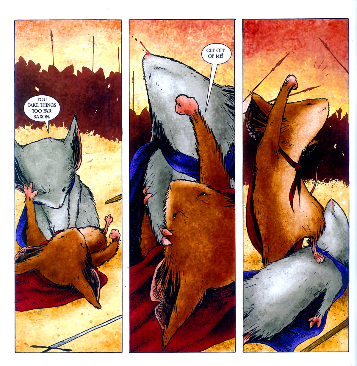 Read online Mouse Guard comic -  Issue #3 - 22