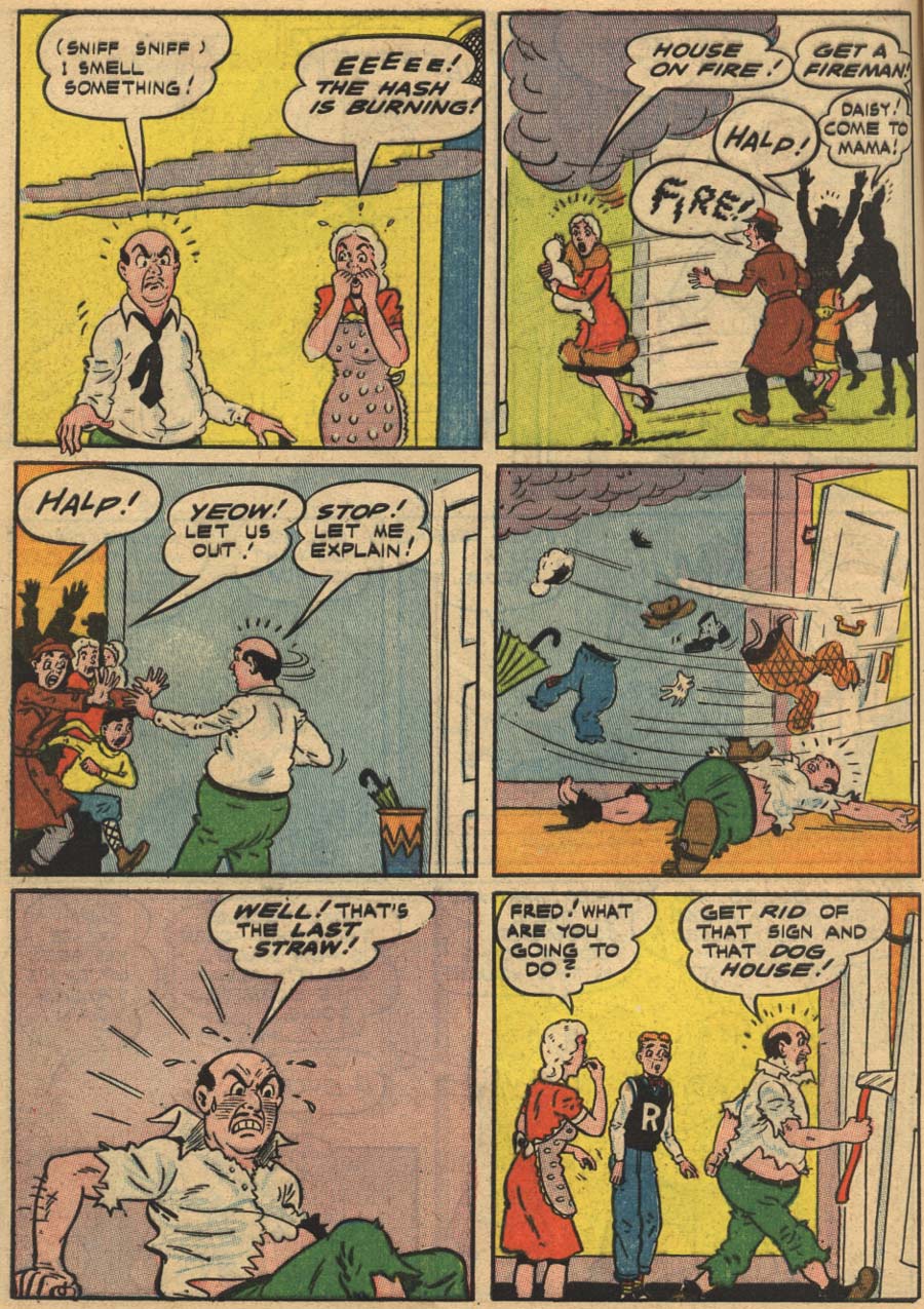 Read online Pep Comics comic -  Issue #62 - 12
