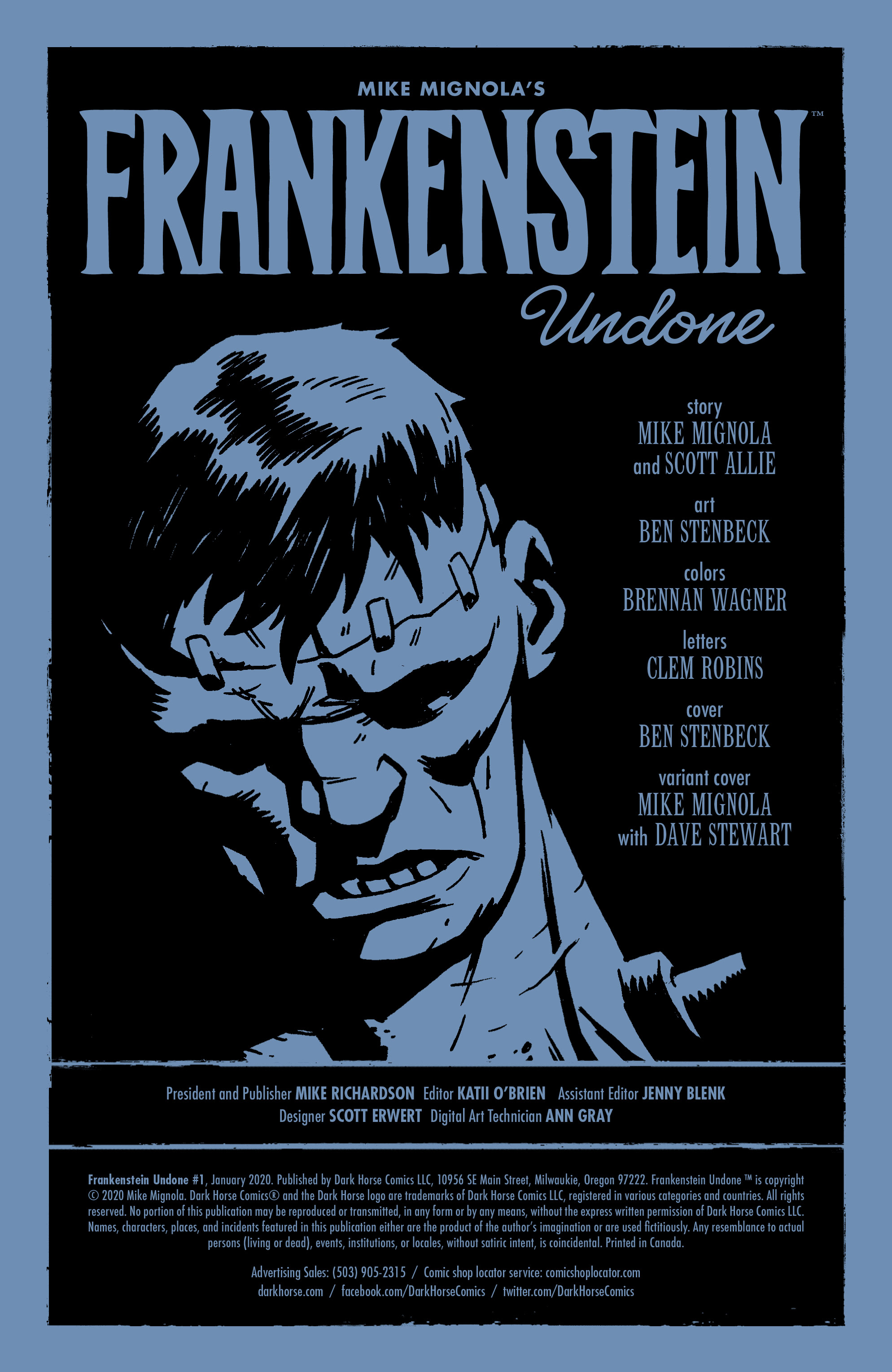 Read online Frankenstein Undone comic -  Issue #1 - 2