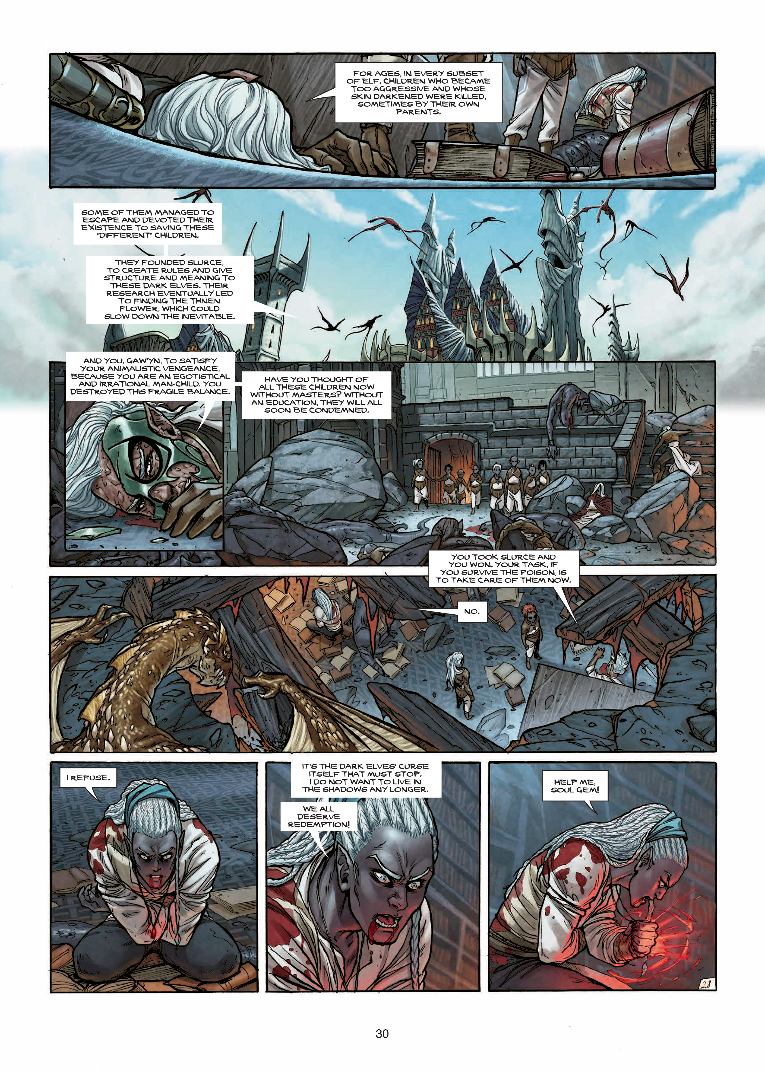 Read online Elves comic -  Issue #25 - 30