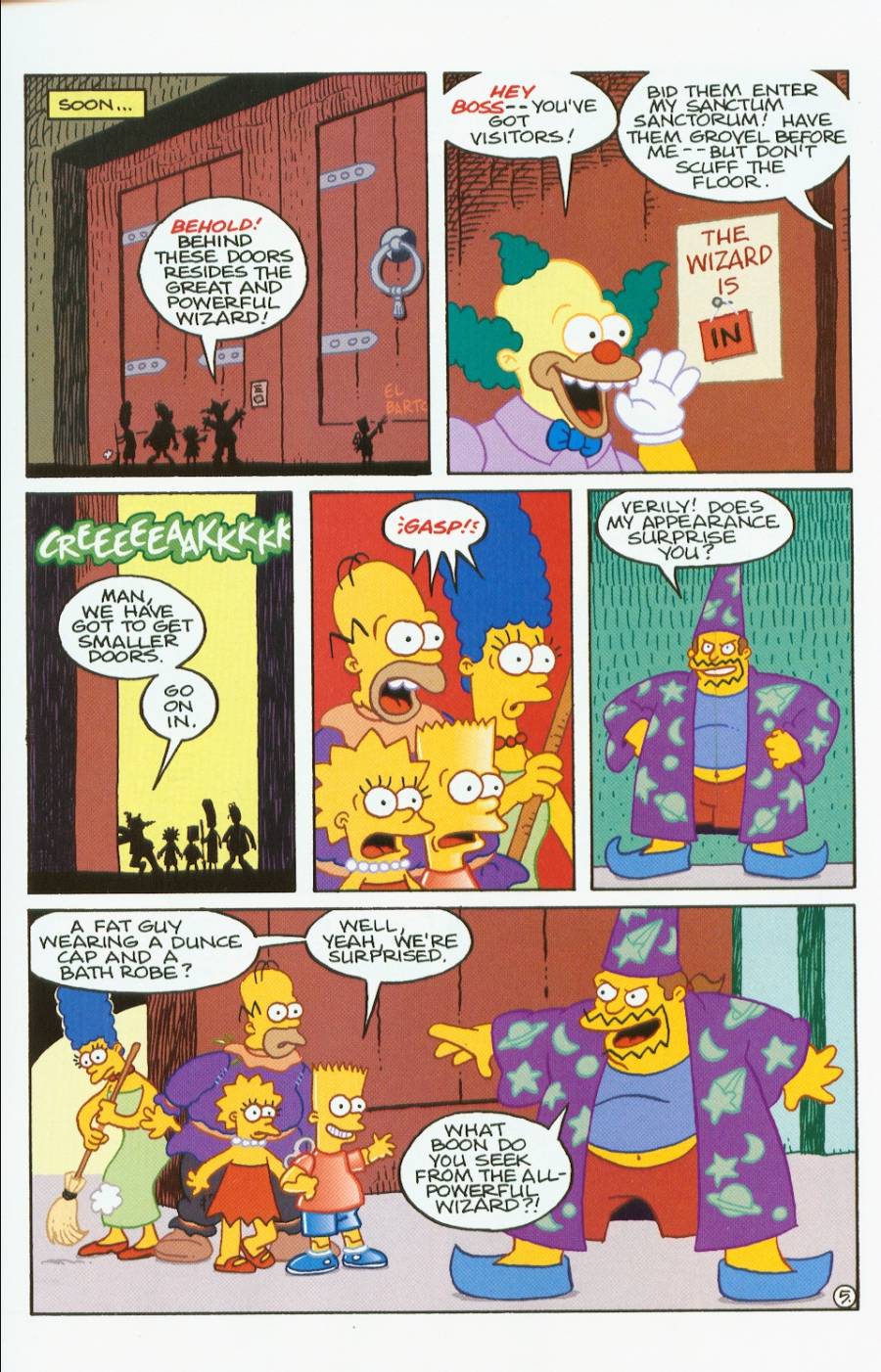 Read online Treehouse of Horror comic -  Issue #7 - 18