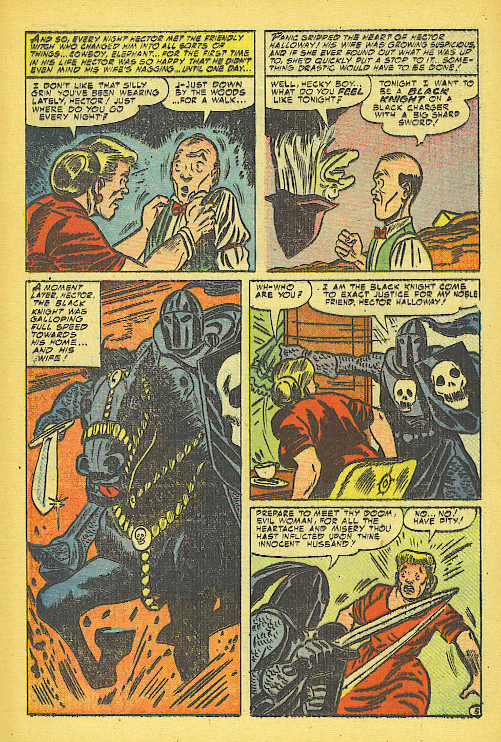 Read online Weird Mysteries (1952) comic -  Issue #8 - 17