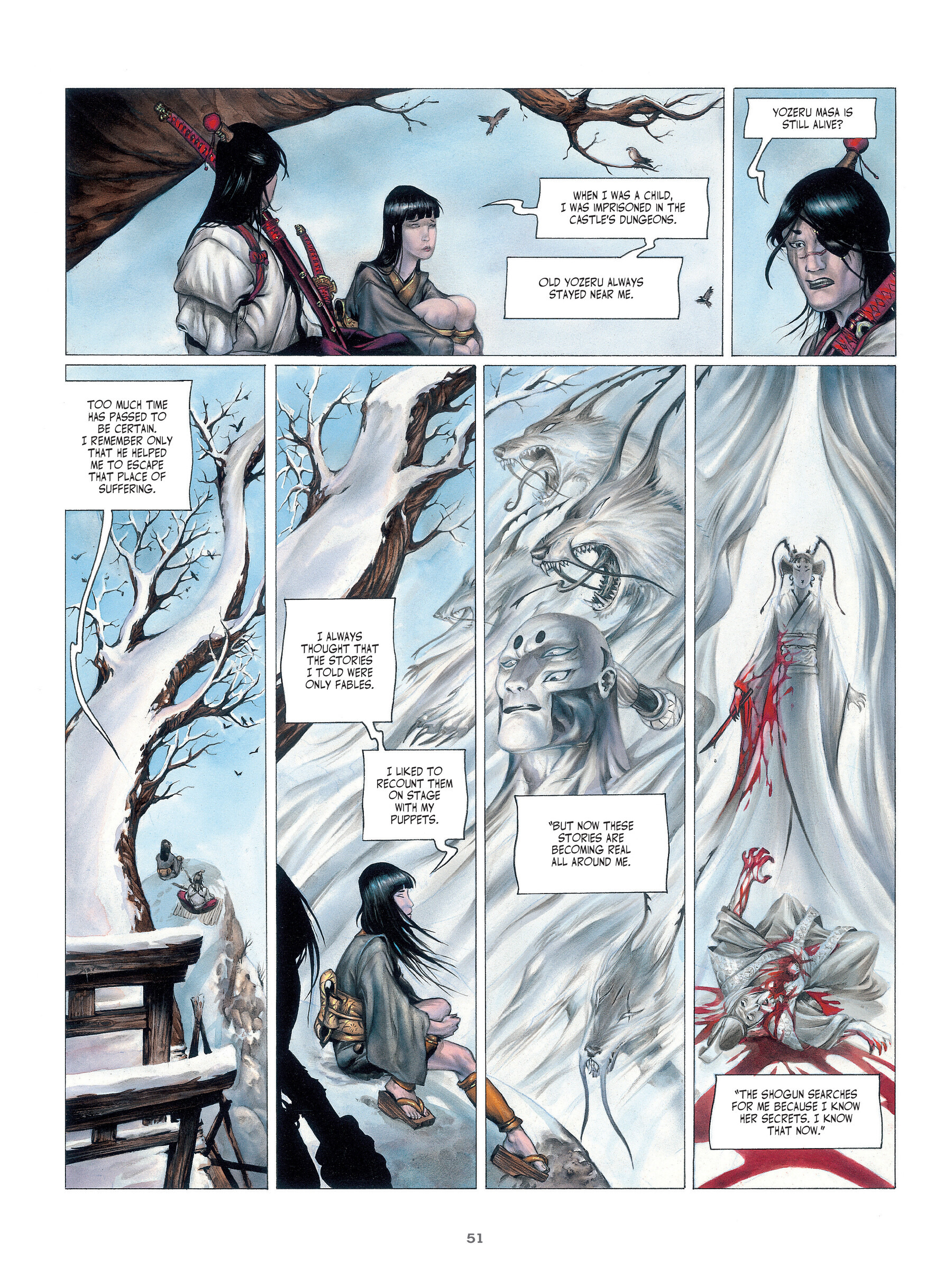 Read online Legends of the Pierced Veil: The Scarlet Blades comic -  Issue # TPB (Part 1) - 51