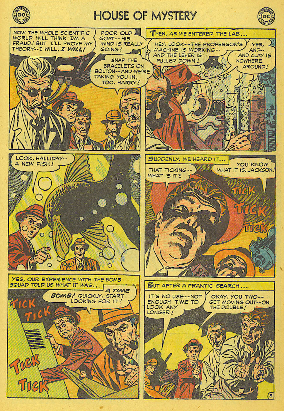 Read online House of Mystery (1951) comic -  Issue #34 - 15