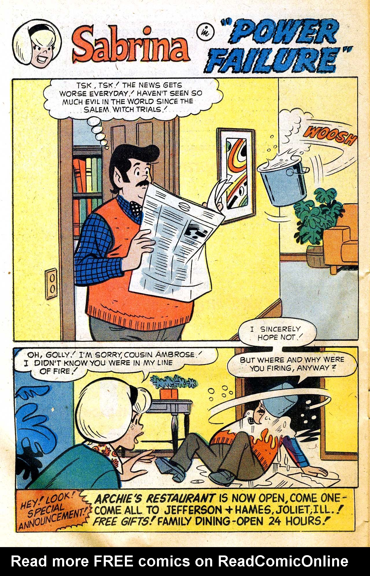 Read online Sabrina The Teenage Witch (1971) comic -  Issue #18 - 26
