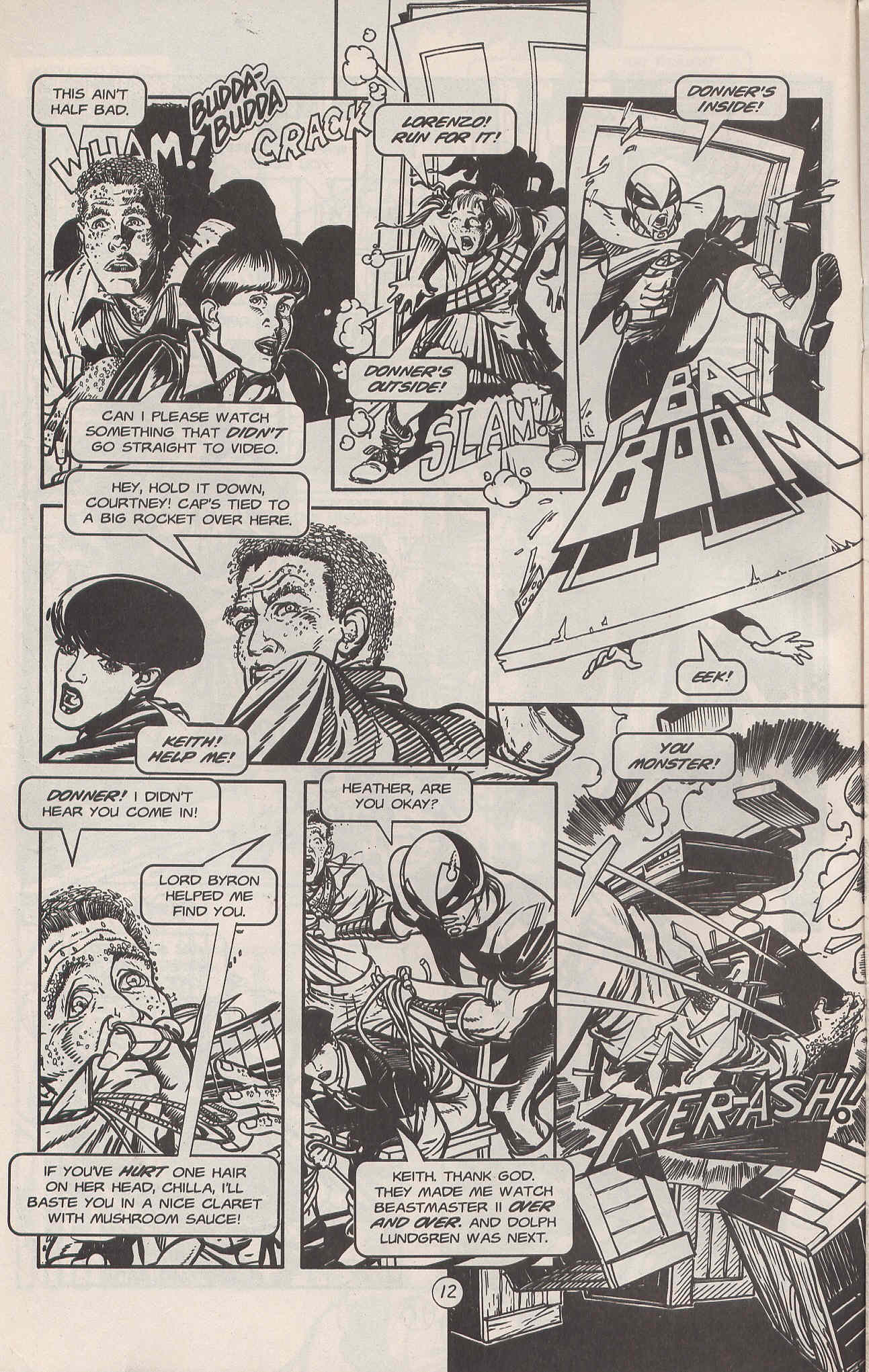 Read online Man-Eating Cow comic -  Issue #9 - 12