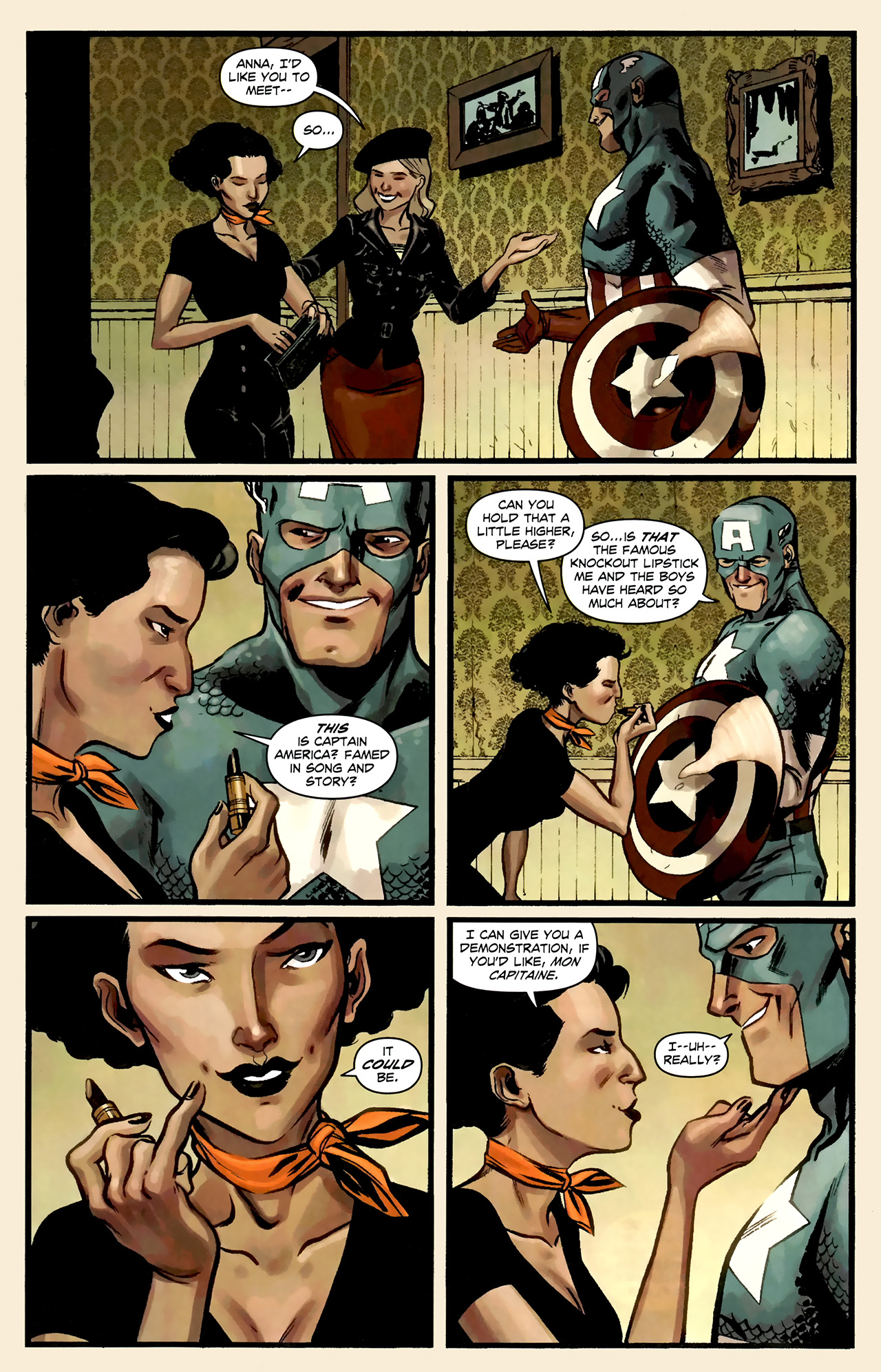 Read online Captain America And The First Thirteen comic -  Issue # Full - 16