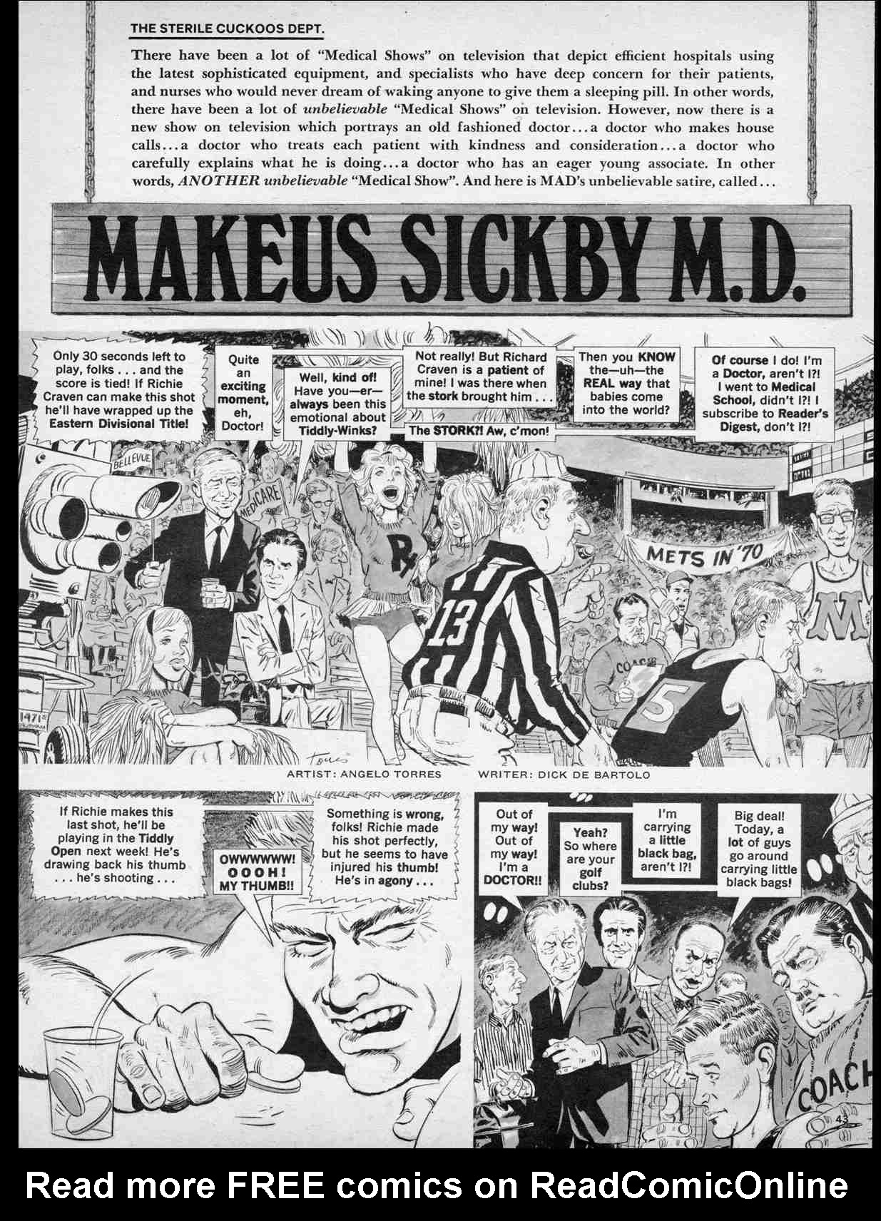 Read online MAD comic -  Issue #137 - 45