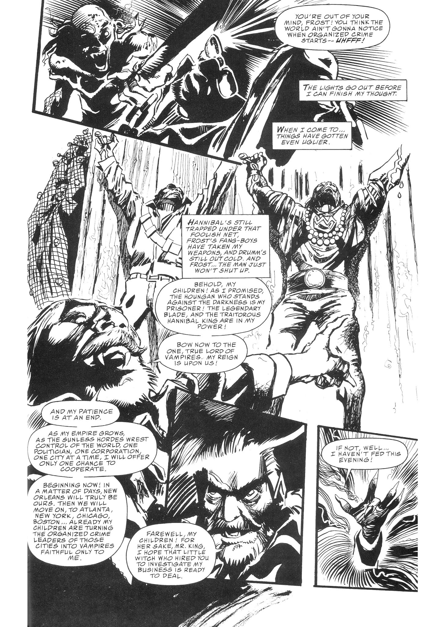 Read online Blade: Black & White comic -  Issue # TPB - 133