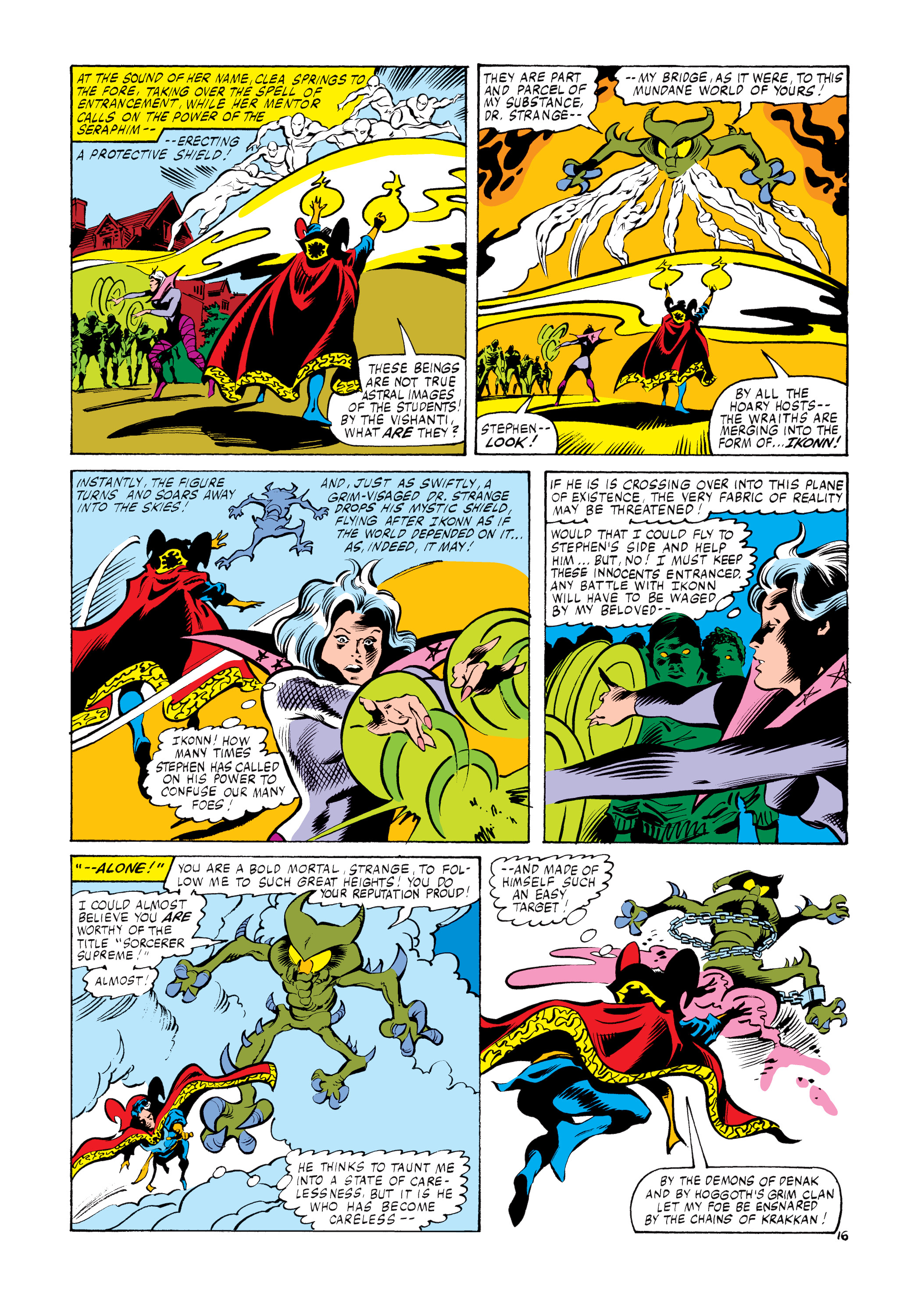 Read online Marvel Masterworks: Doctor Strange comic -  Issue # TPB 9 (Part 1) - 27
