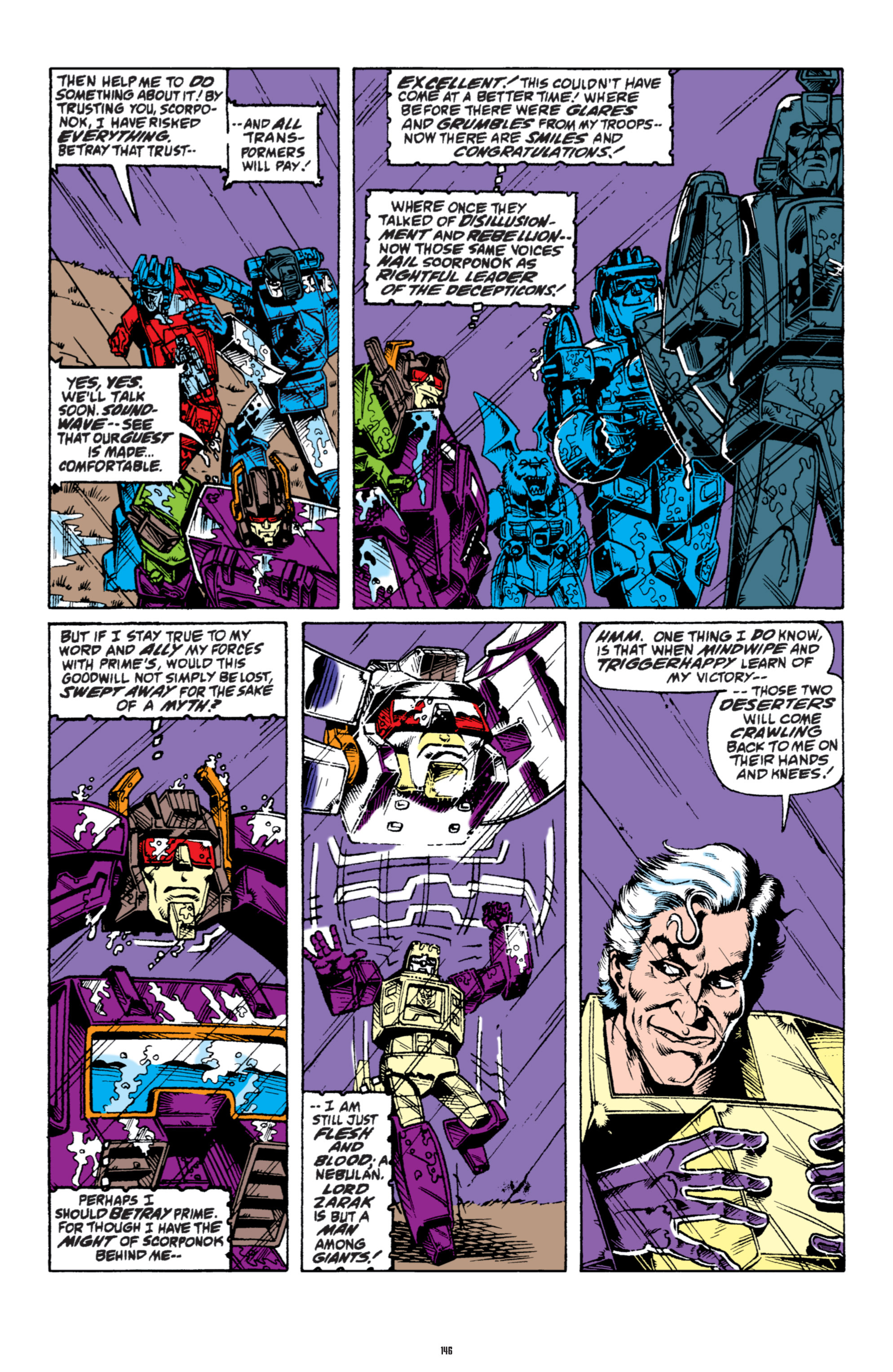 Read online The Transformers Classics comic -  Issue # TPB 6 - 146