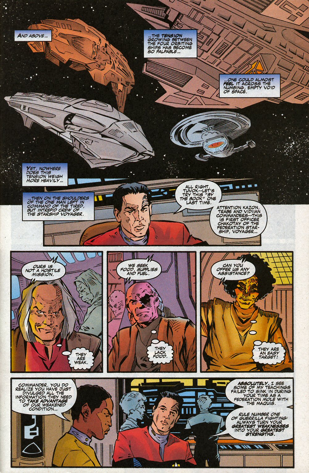 Read online Star Trek: Voyager comic -  Issue #7 - 32