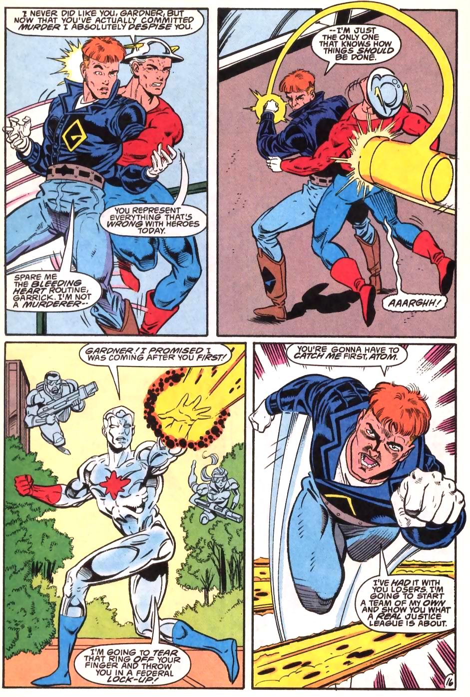 Read online Justice League America comic -  Issue #83 - 17