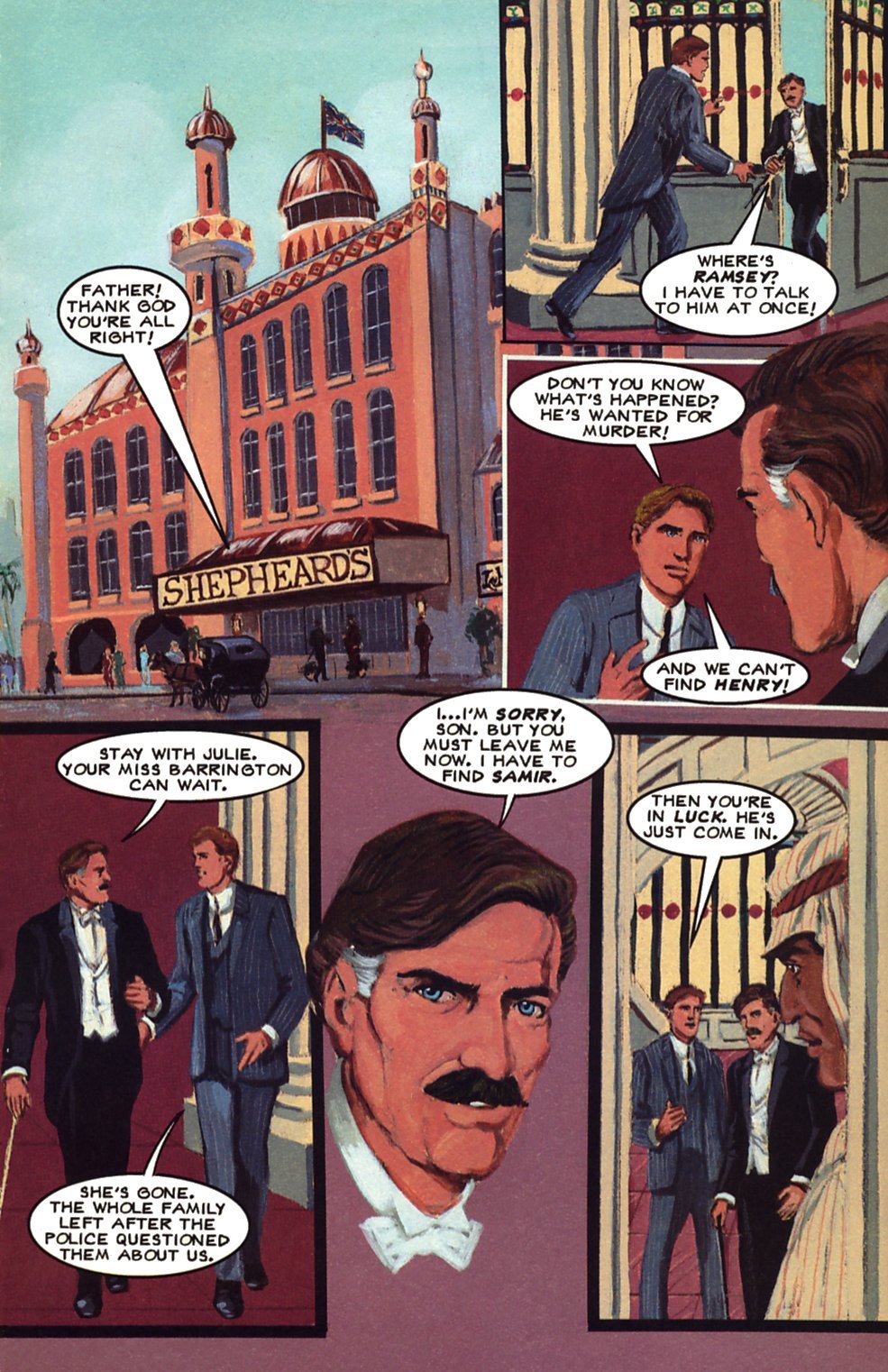 Read online Anne Rice's The Mummy or Ramses the Damned comic -  Issue #7 - 9