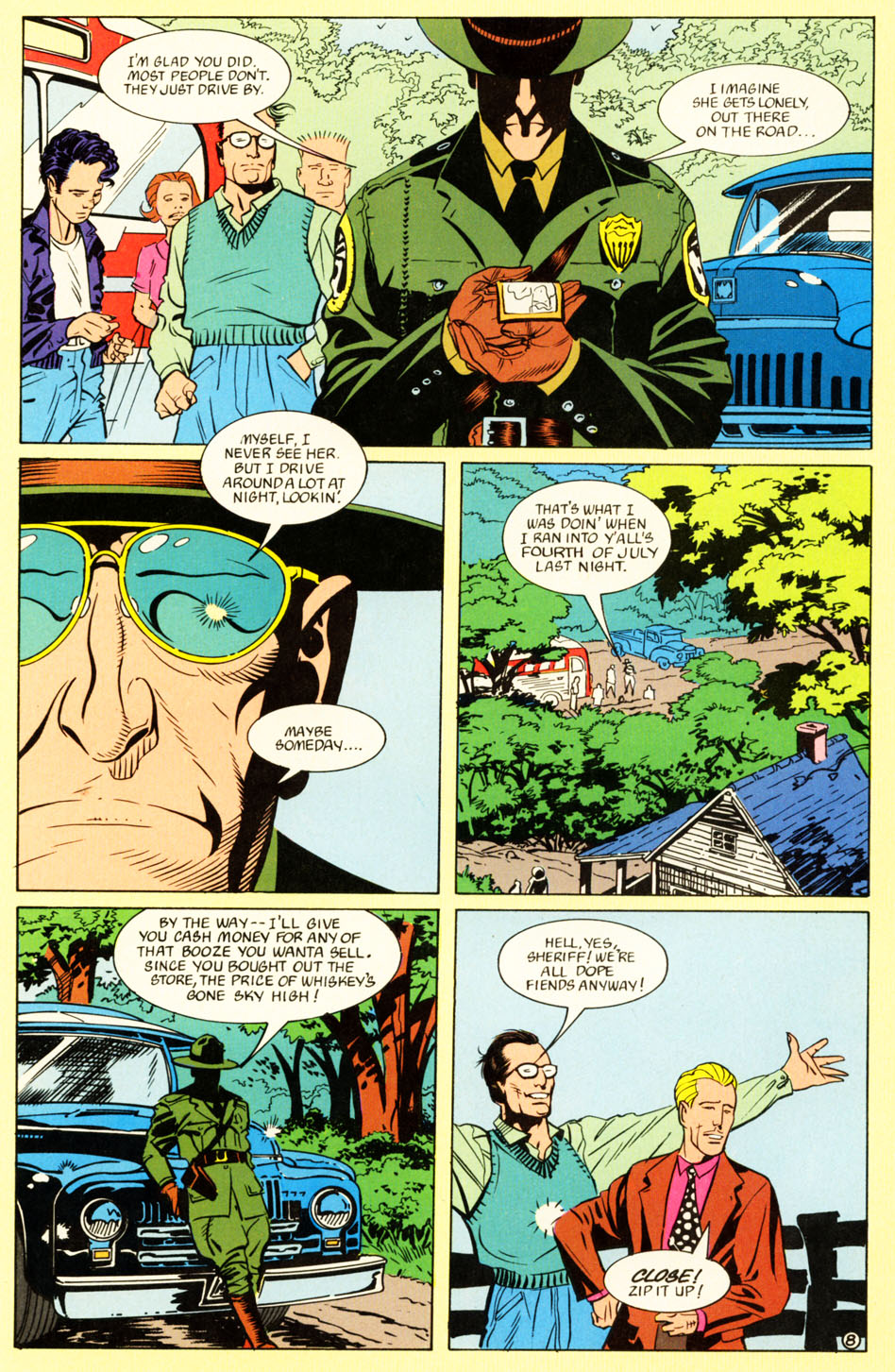Read online Wasteland (1987) comic -  Issue #7 - 9