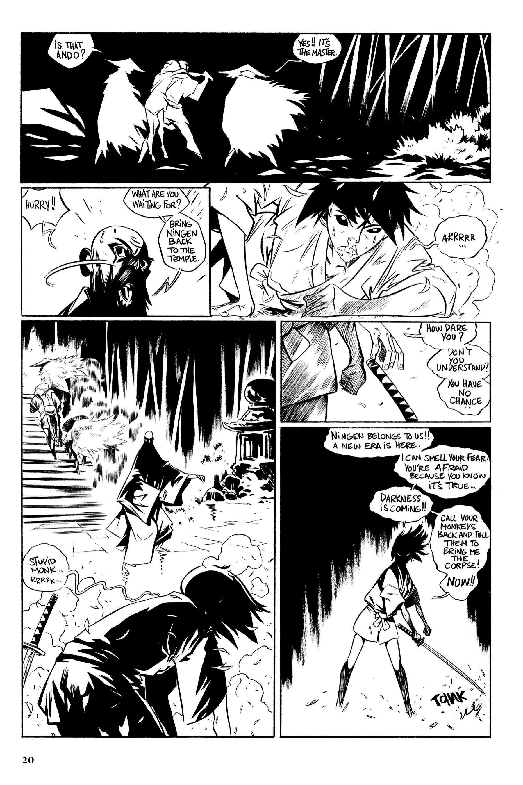 Read online Ningen's Nightmares comic -  Issue # TPB - 21