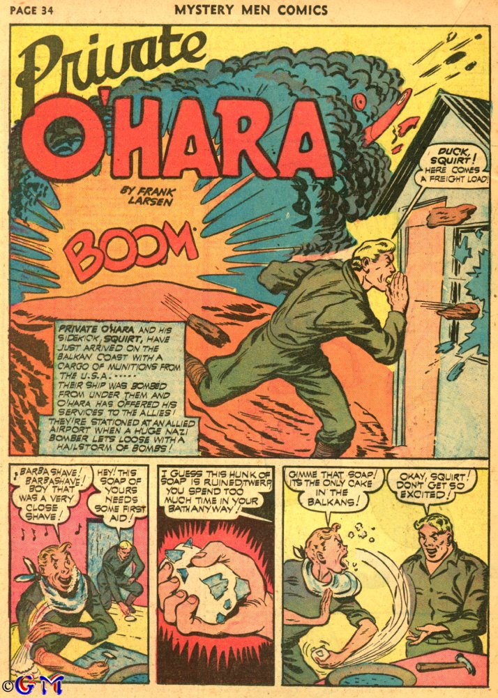 Read online Mystery Men Comics comic -  Issue #25 - 35