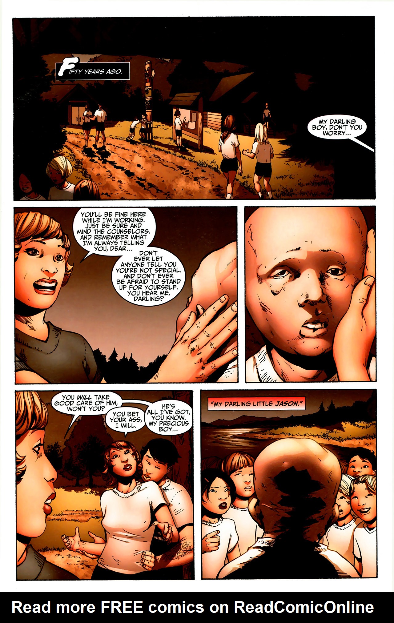 Read online Friday the 13th:  How I Spent My Summer Vacation comic -  Issue #1 - 2