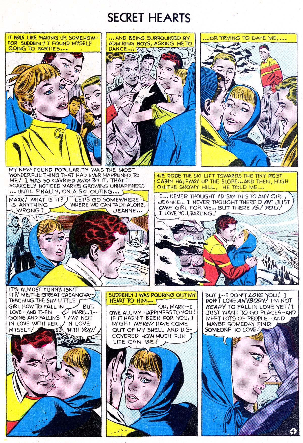 Read online Secret Hearts comic -  Issue #38 - 6