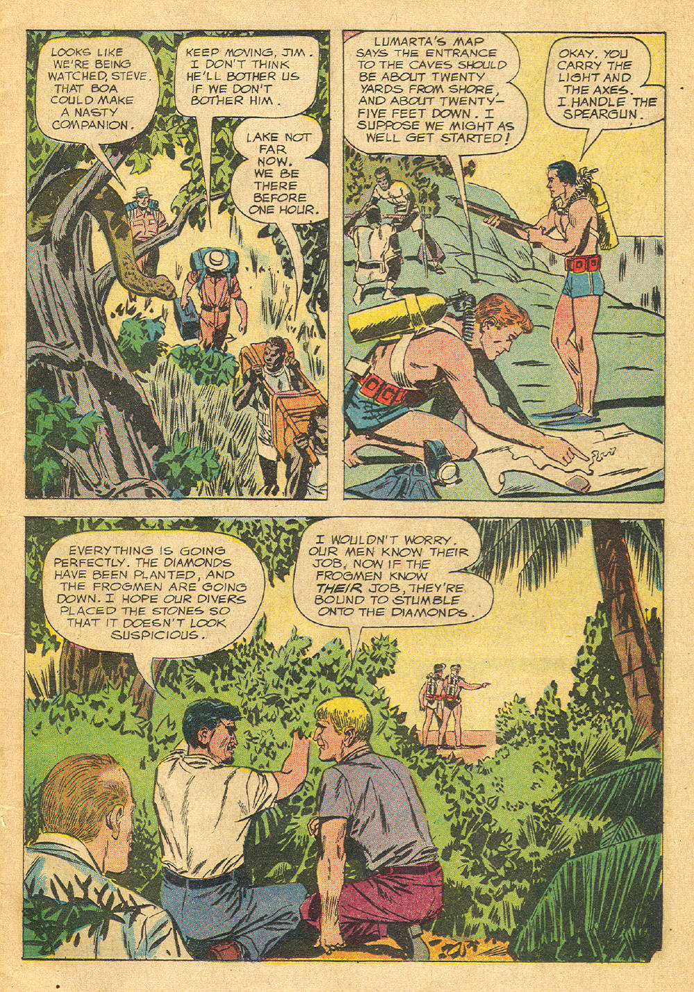 Read online The Frogmen comic -  Issue #8 - 9