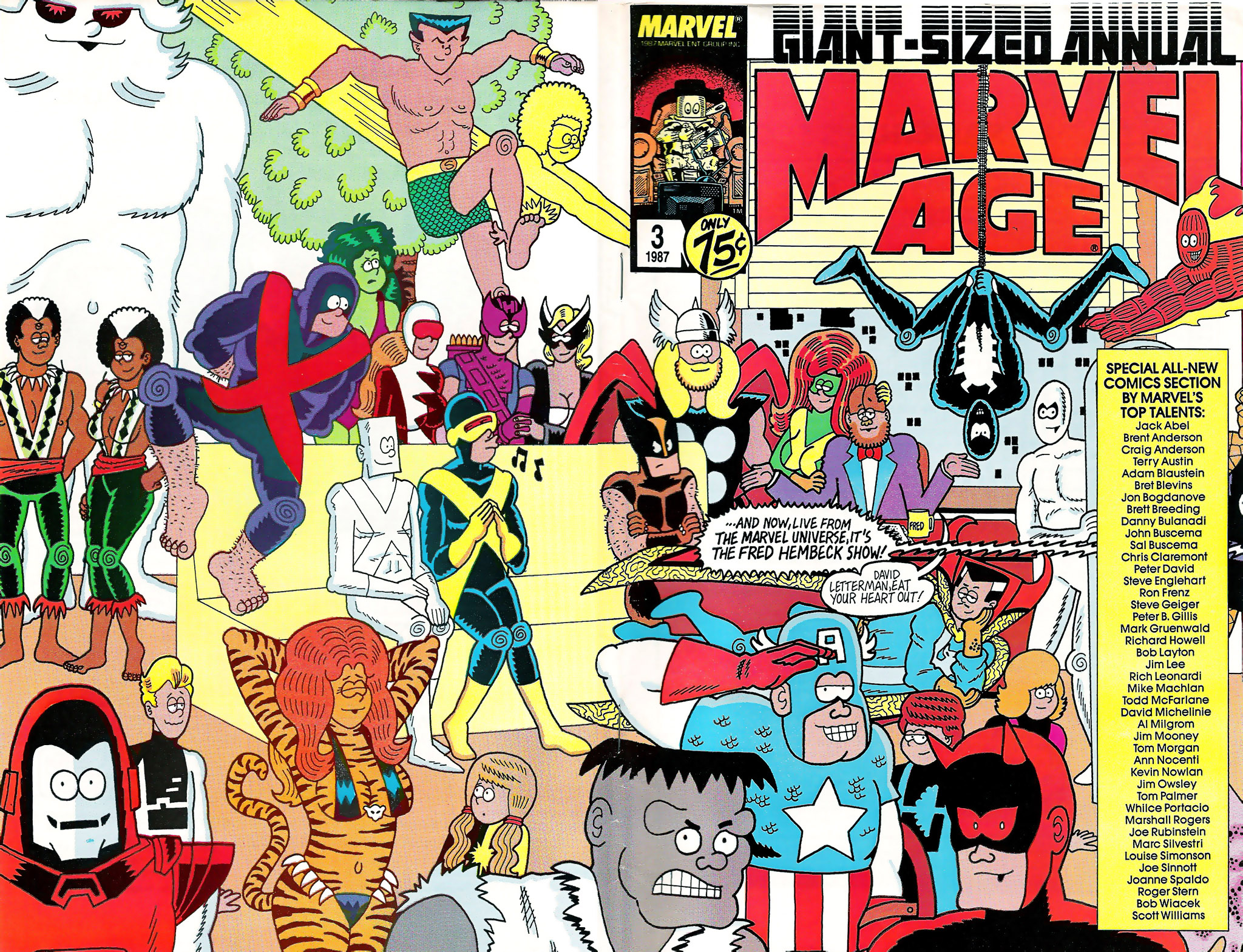 Read online Marvel Age Annual comic -  Issue #3 - 2