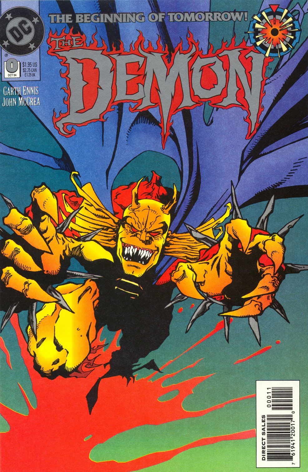 Read online The Demon (1990) comic -  Issue #0 - 1