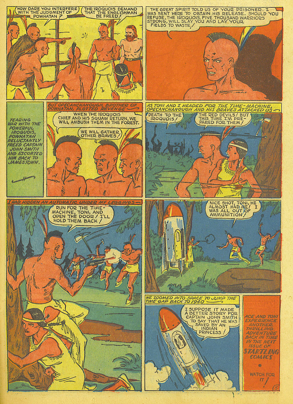 Read online Startling Comics comic -  Issue #7 - 49
