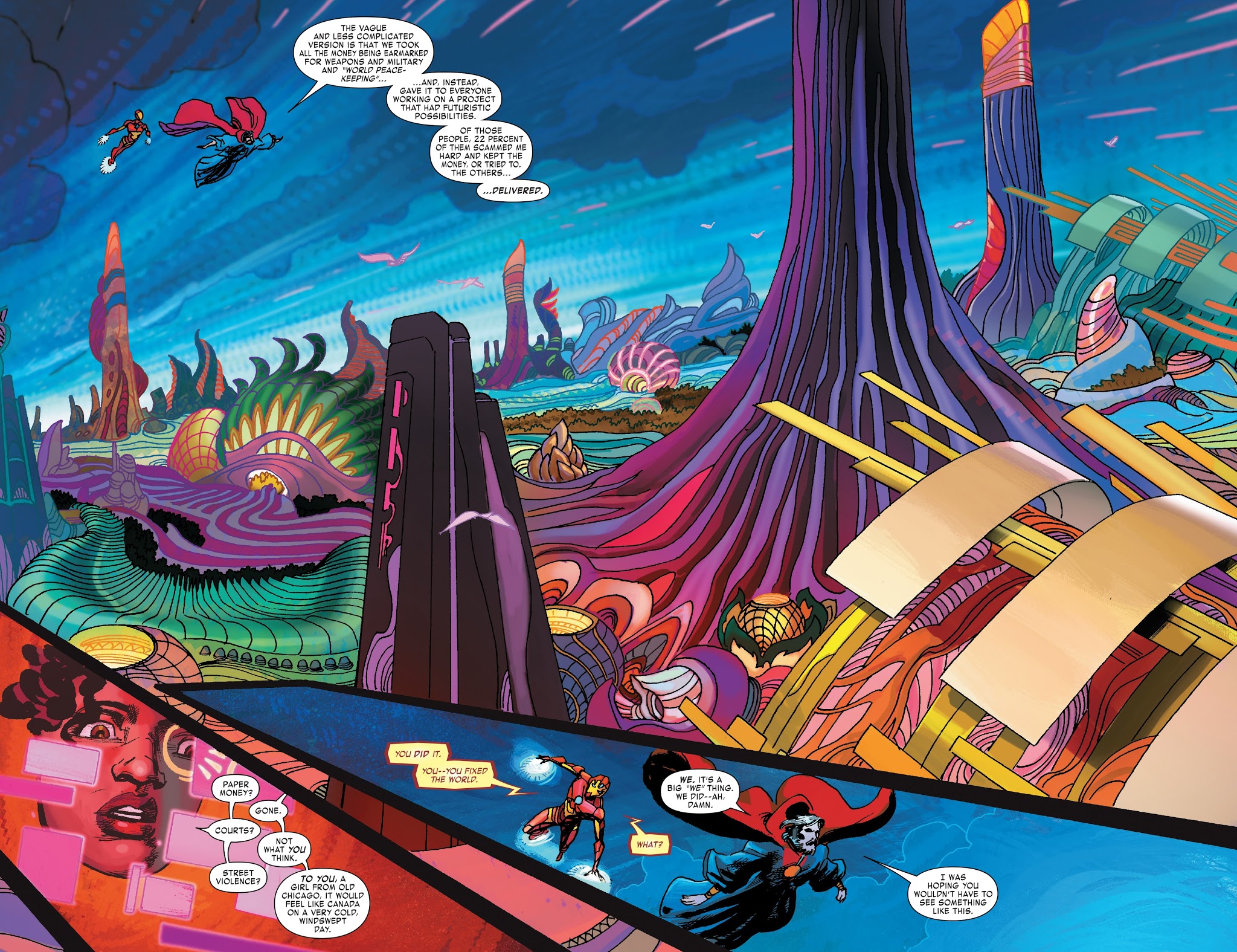 Read online Generations: Ironman & Ironheart comic -  Issue # Full - 17