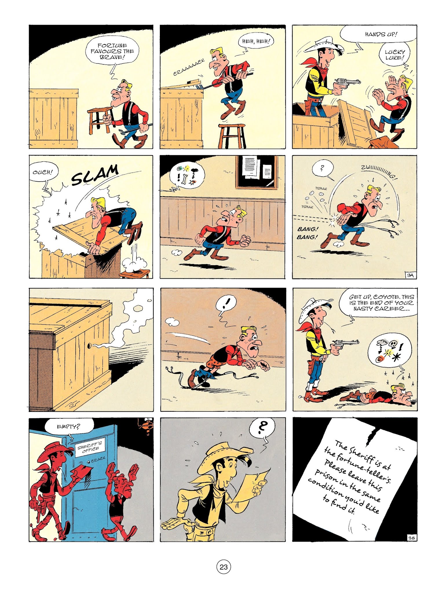 Read online A Lucky Luke Adventure comic -  Issue #62 - 25