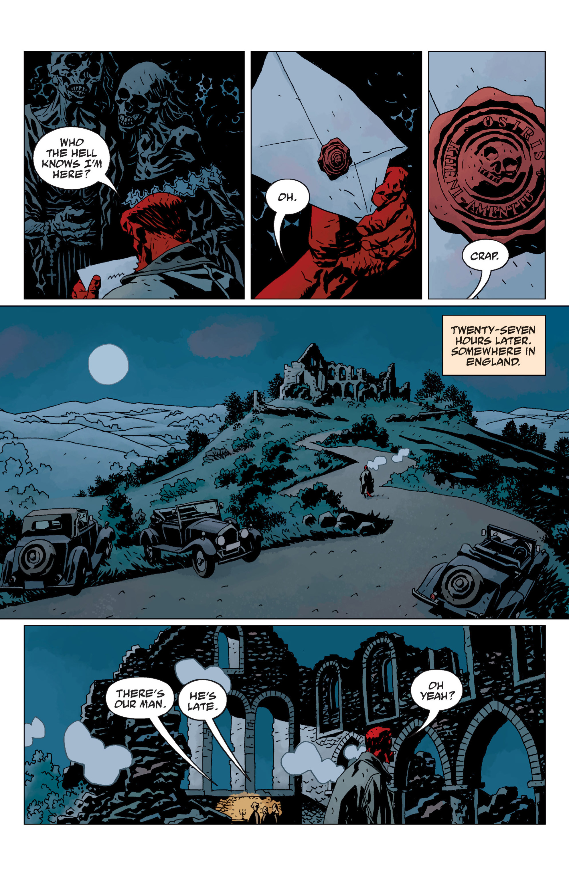 Read online Hellboy comic -  Issue #9 - 15