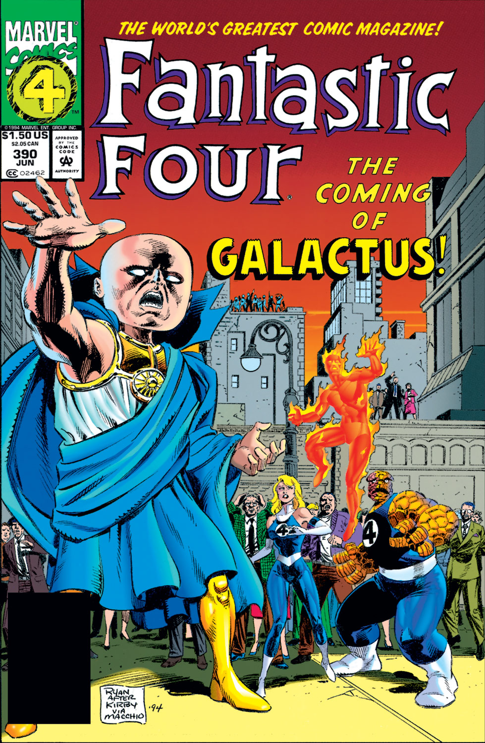 Read online Fantastic Four (1961) comic -  Issue #390 - 1
