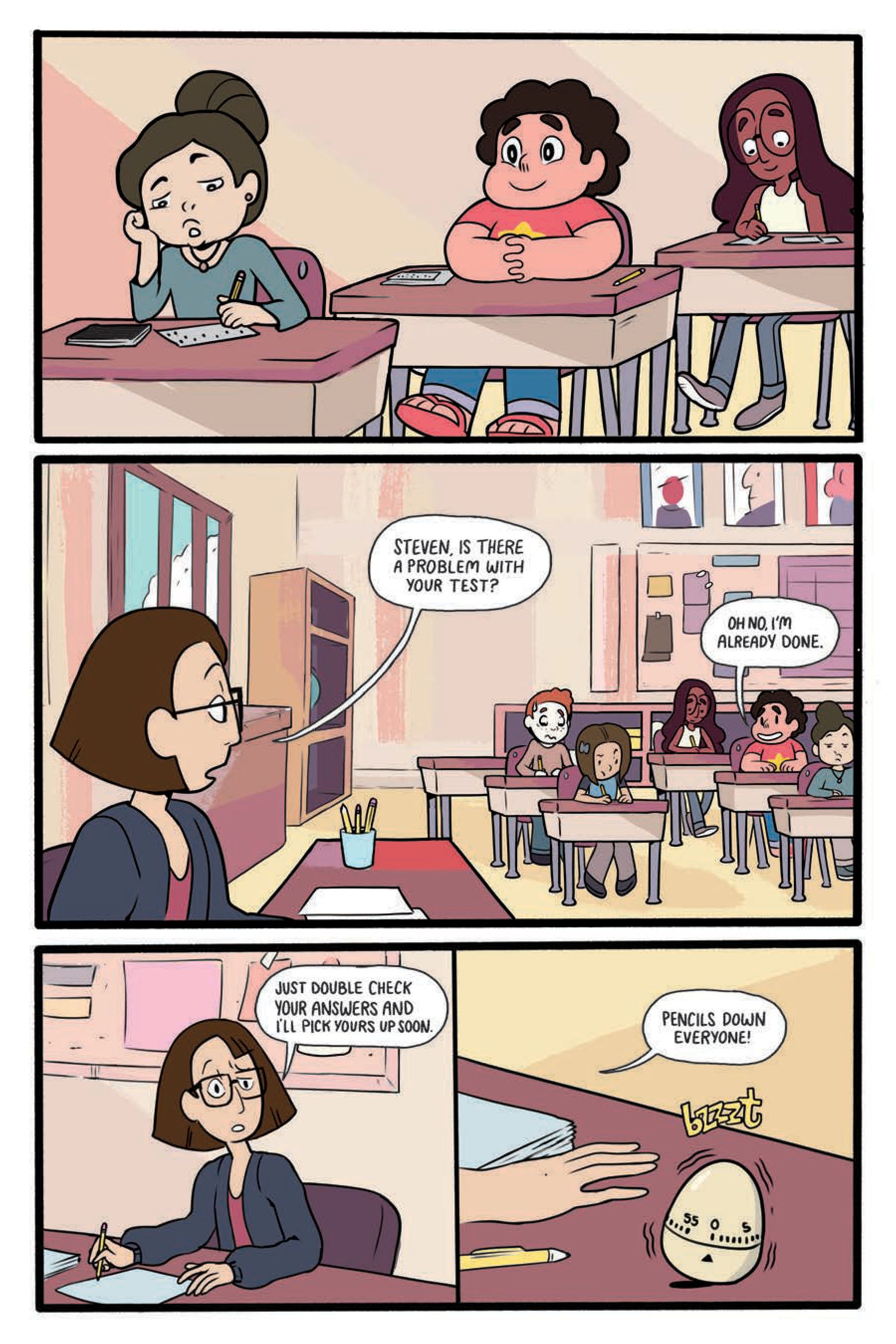 Read online Steven Universe: Too Cool For School comic -  Issue # TPB - 59