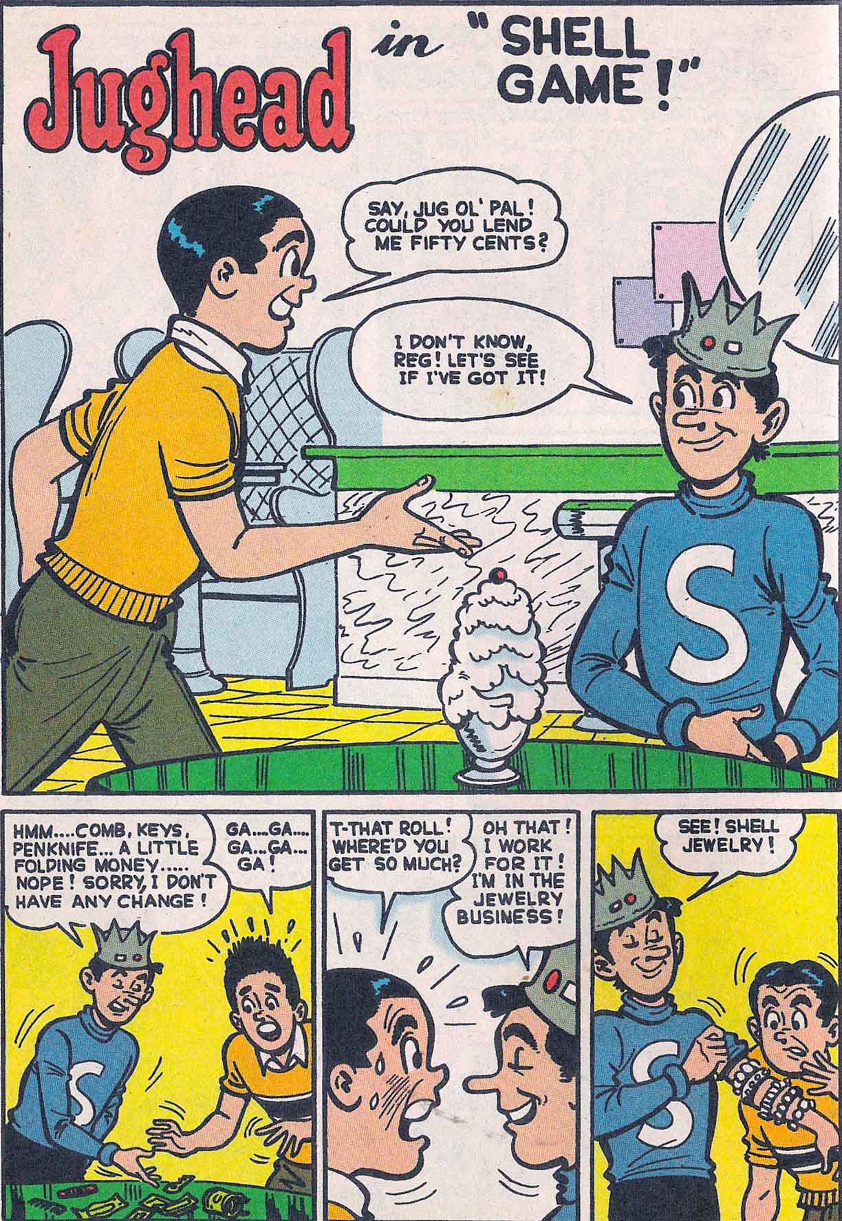 Read online Jughead's Double Digest Magazine comic -  Issue #61 - 126