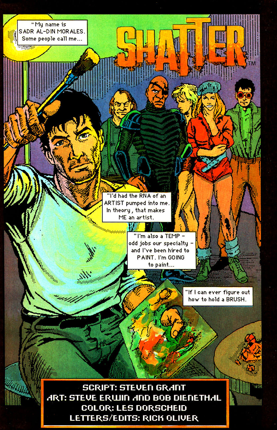 Read online Shatter comic -  Issue #3 - 7