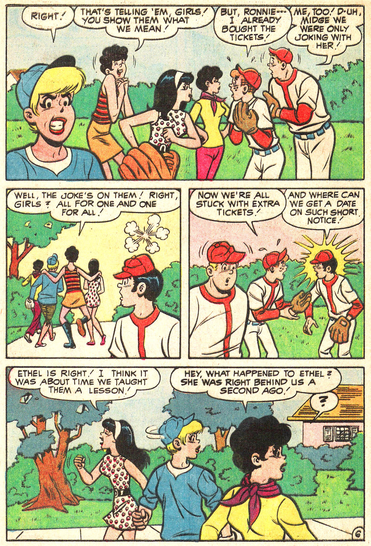 Read online Archie's TV Laugh-Out comic -  Issue #8 - 48