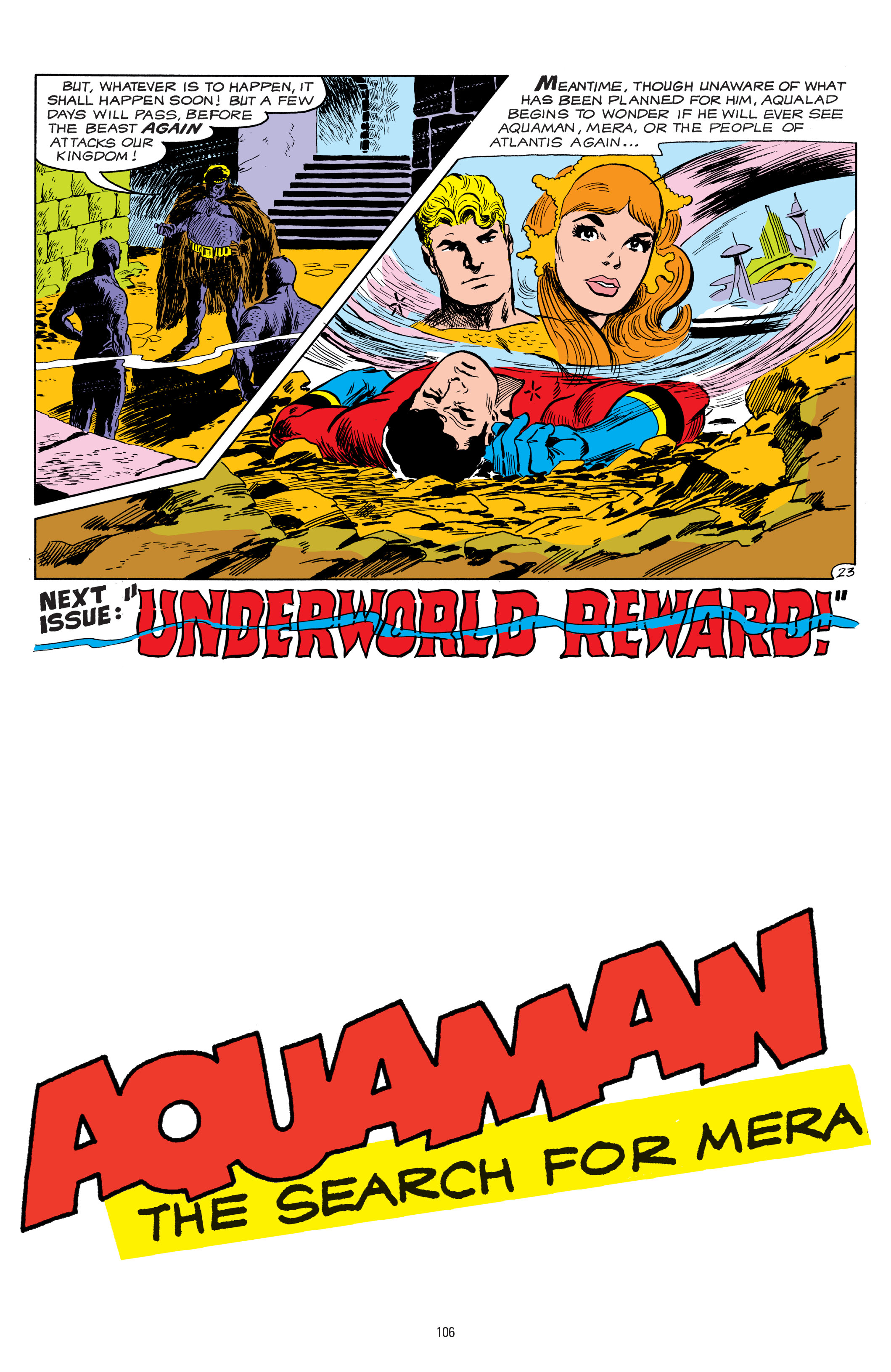 Read online Aquaman (1962) comic -  Issue # _TPB The Search for Mera Deluxe Edition (Part 2) - 2