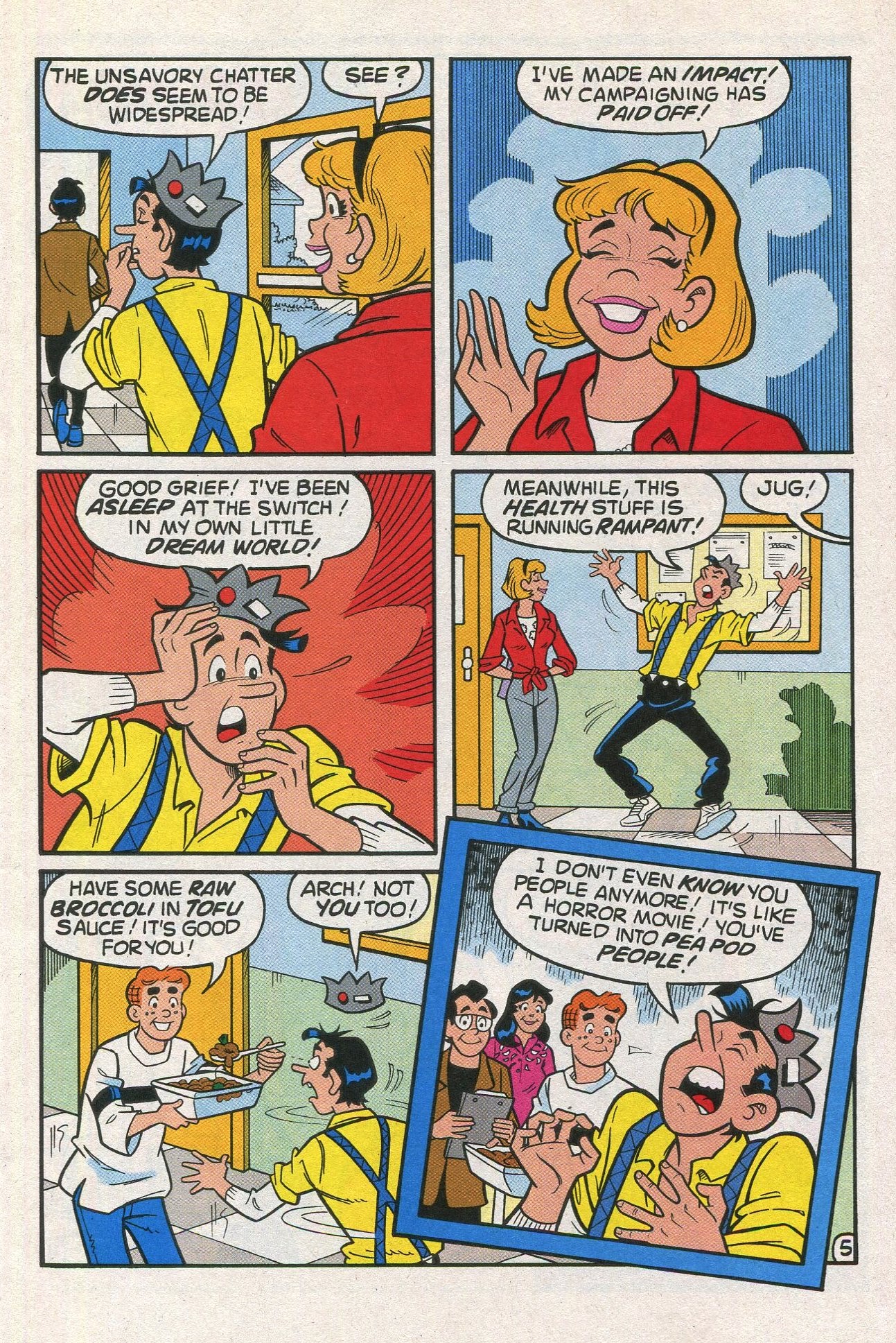 Read online Archie's Pal Jughead Comics comic -  Issue #127 - 7