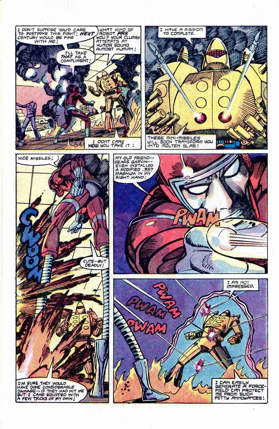 Read online Machine Man (1984) comic -  Issue #1 - 22